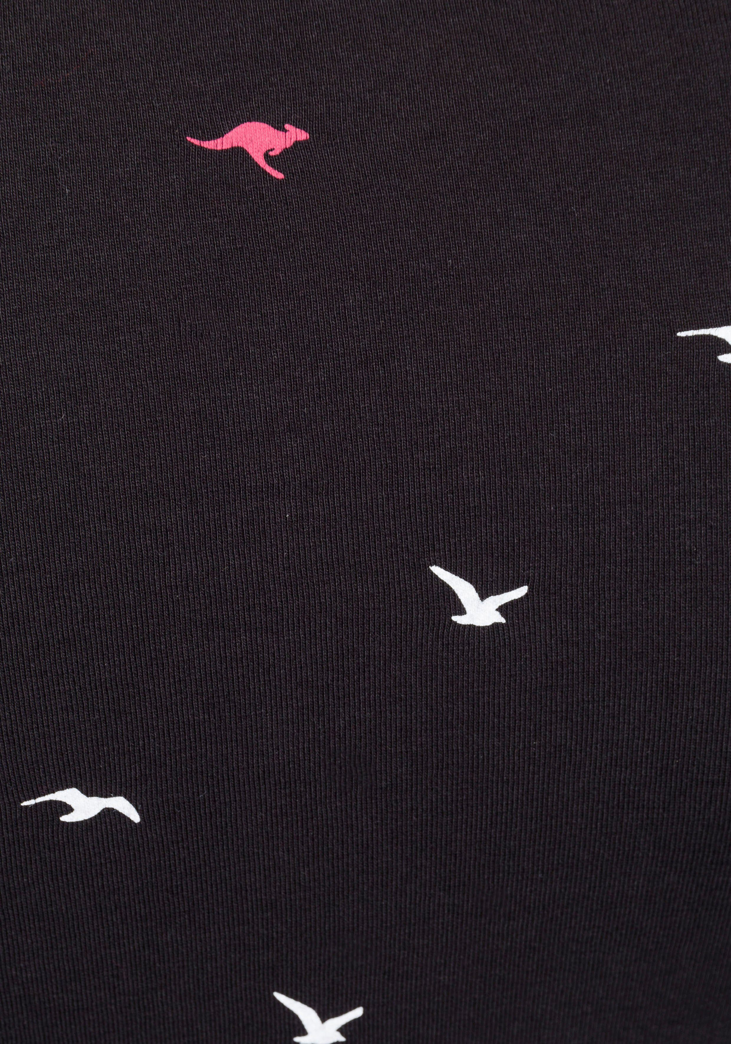 KangaROOS Jerseykleid (Set, mit abnehmbarem Gürtel) figurbetonte Passform, aus Baumwollmischung