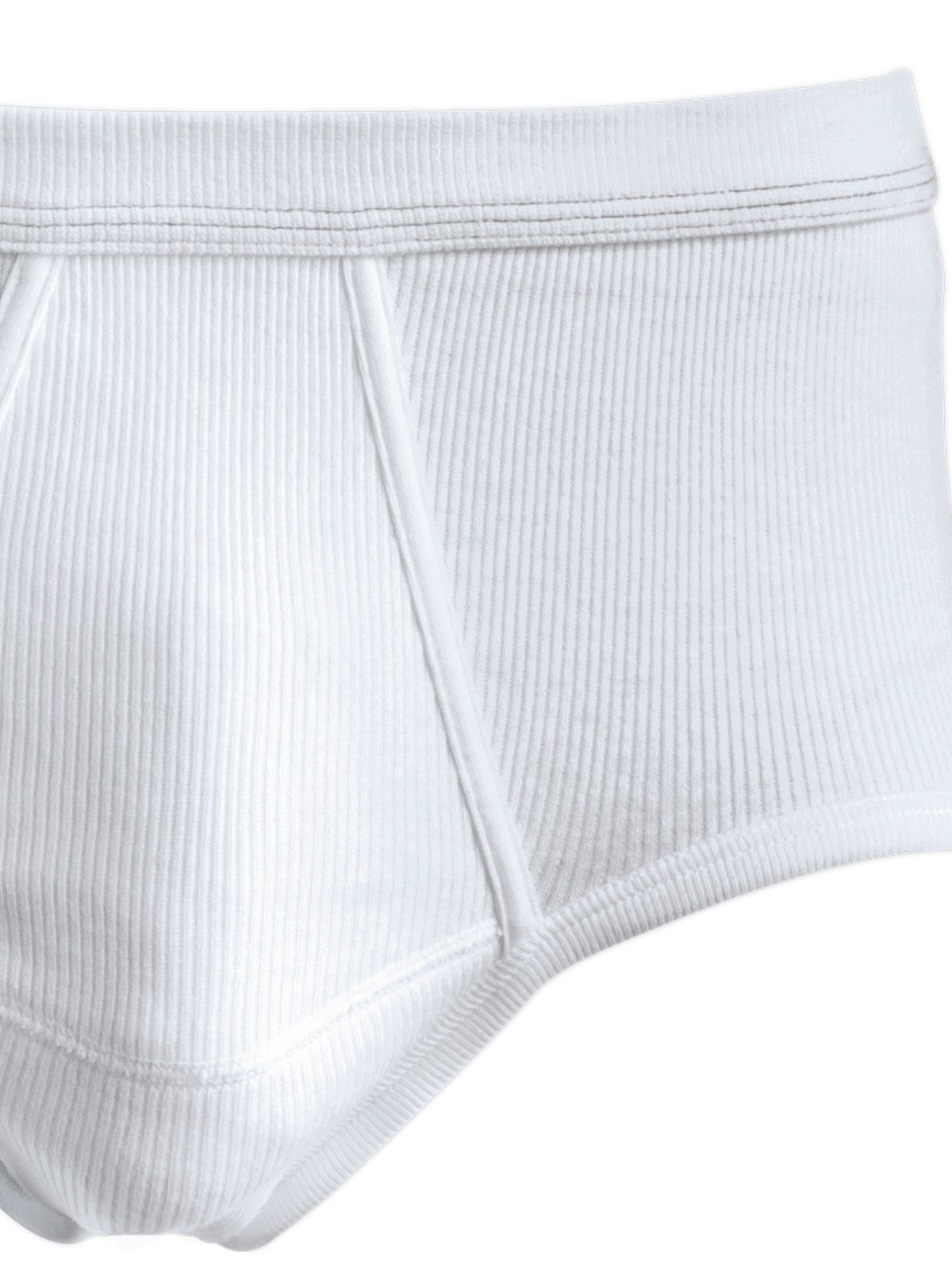 Schöller Slip 5er Pack Herren Slip mit Eingriff Baumwolle (Packung, 5-St) mit eingriff