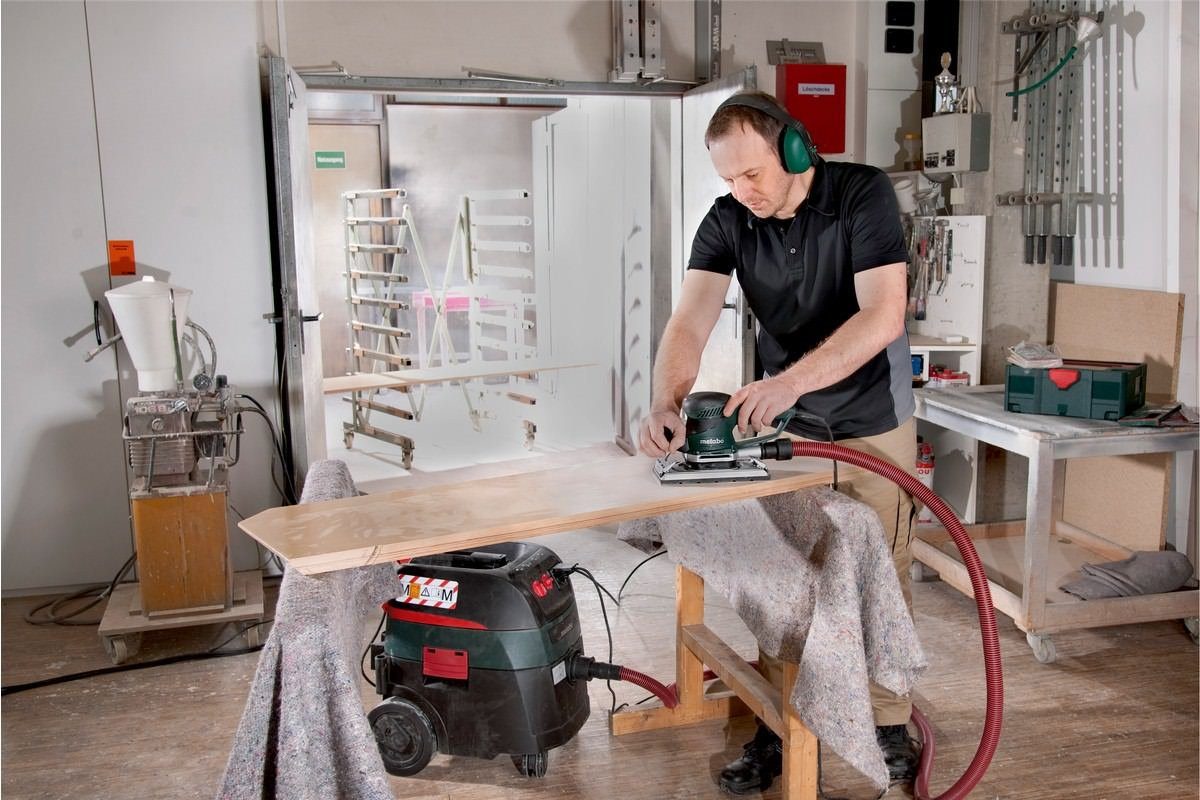 metabo Schwingschleifer SRE 4351, 22000 U/min, TurboTec Sander im Karton