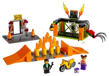 LEGO® Konstruktionsspielsteine LEGO® City - Stunt-Park, (Set, 170 St)