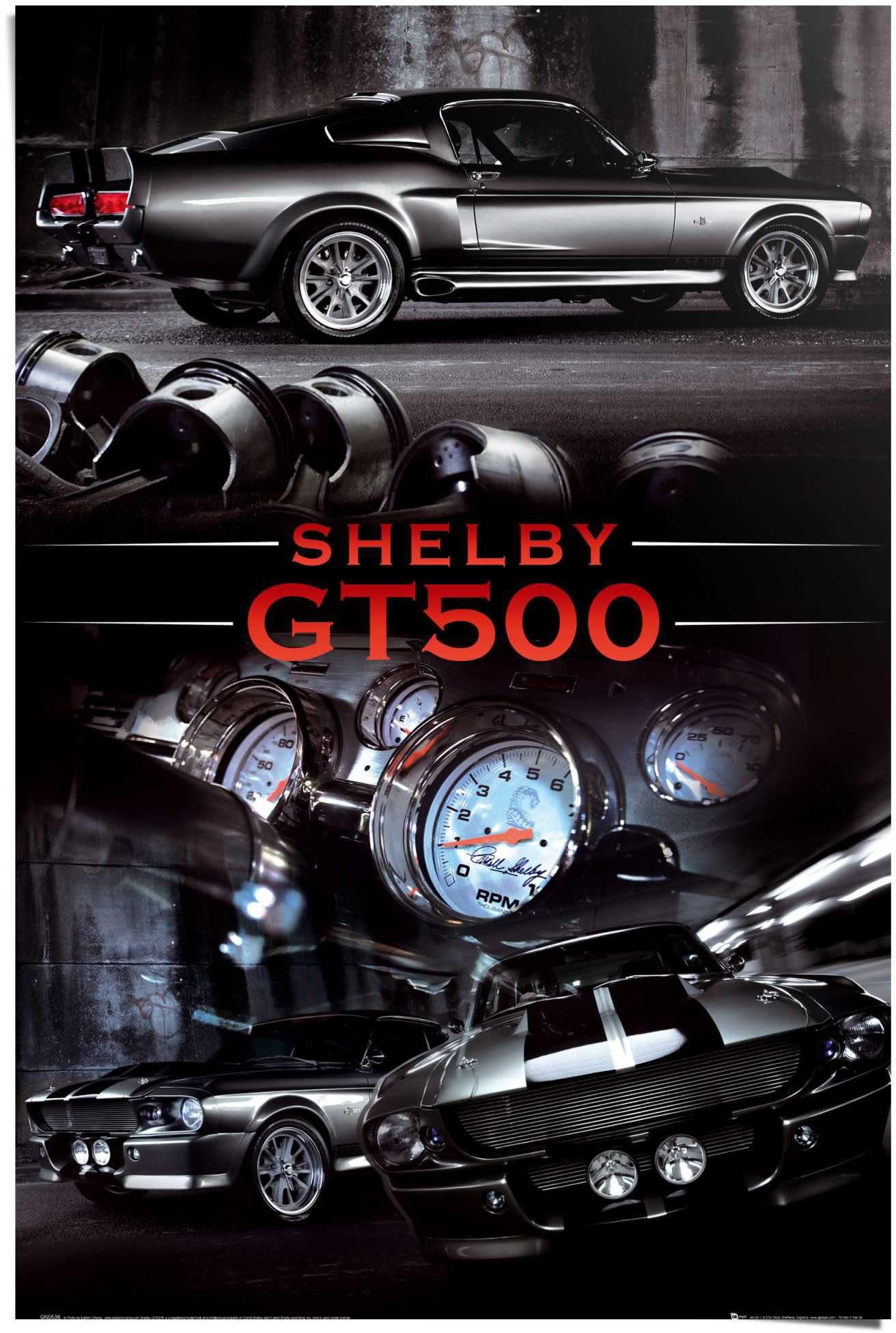 Reinders! Poster Ford Shelby GT500, (1 St)
