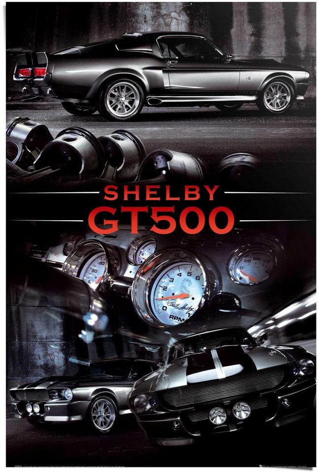 Shelby St) Poster Ford Reinders! (1 GT500,