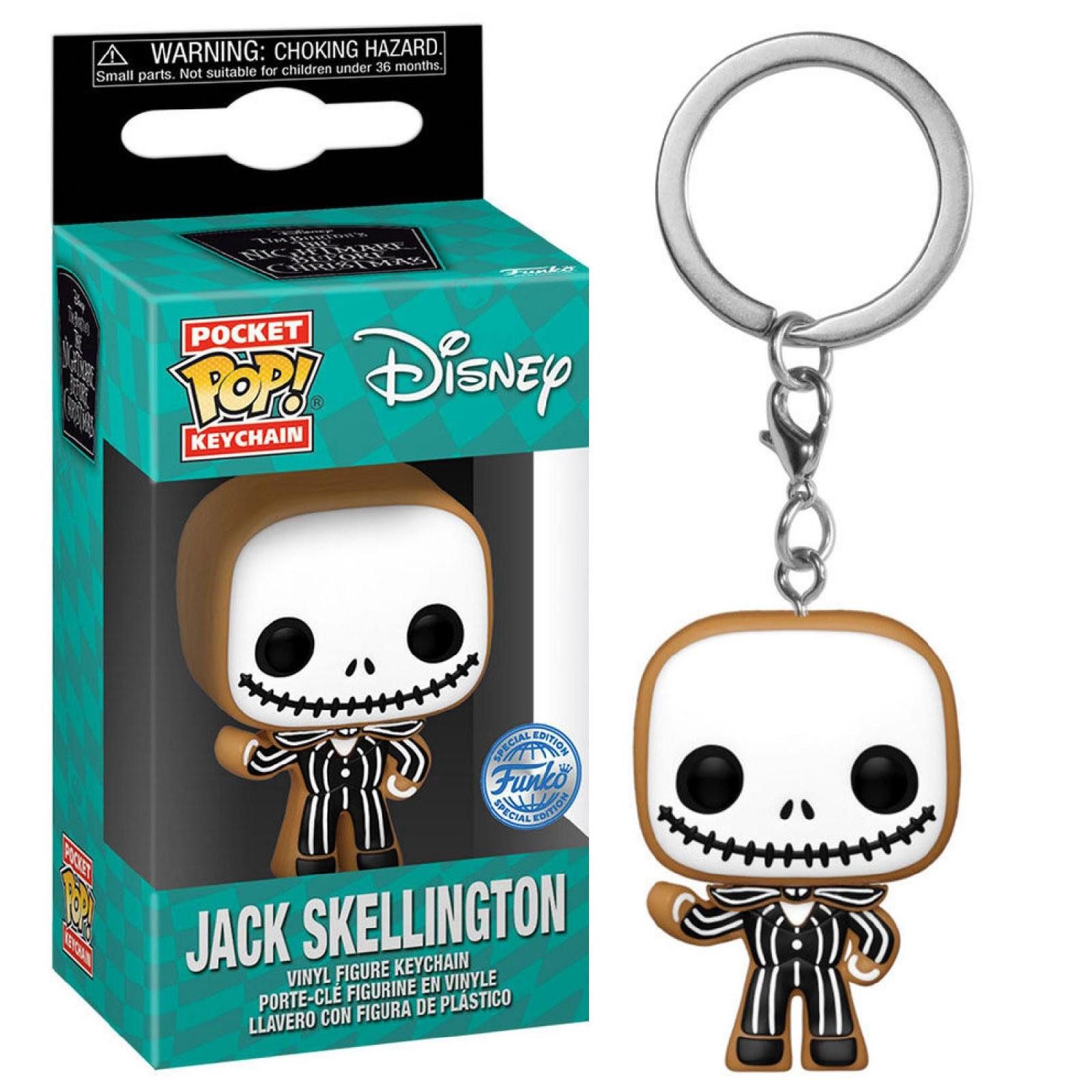 Funko Schlüsselanhänger Nightmare Before Christmas Jack Skellington Gingerbread Exclusive - Po