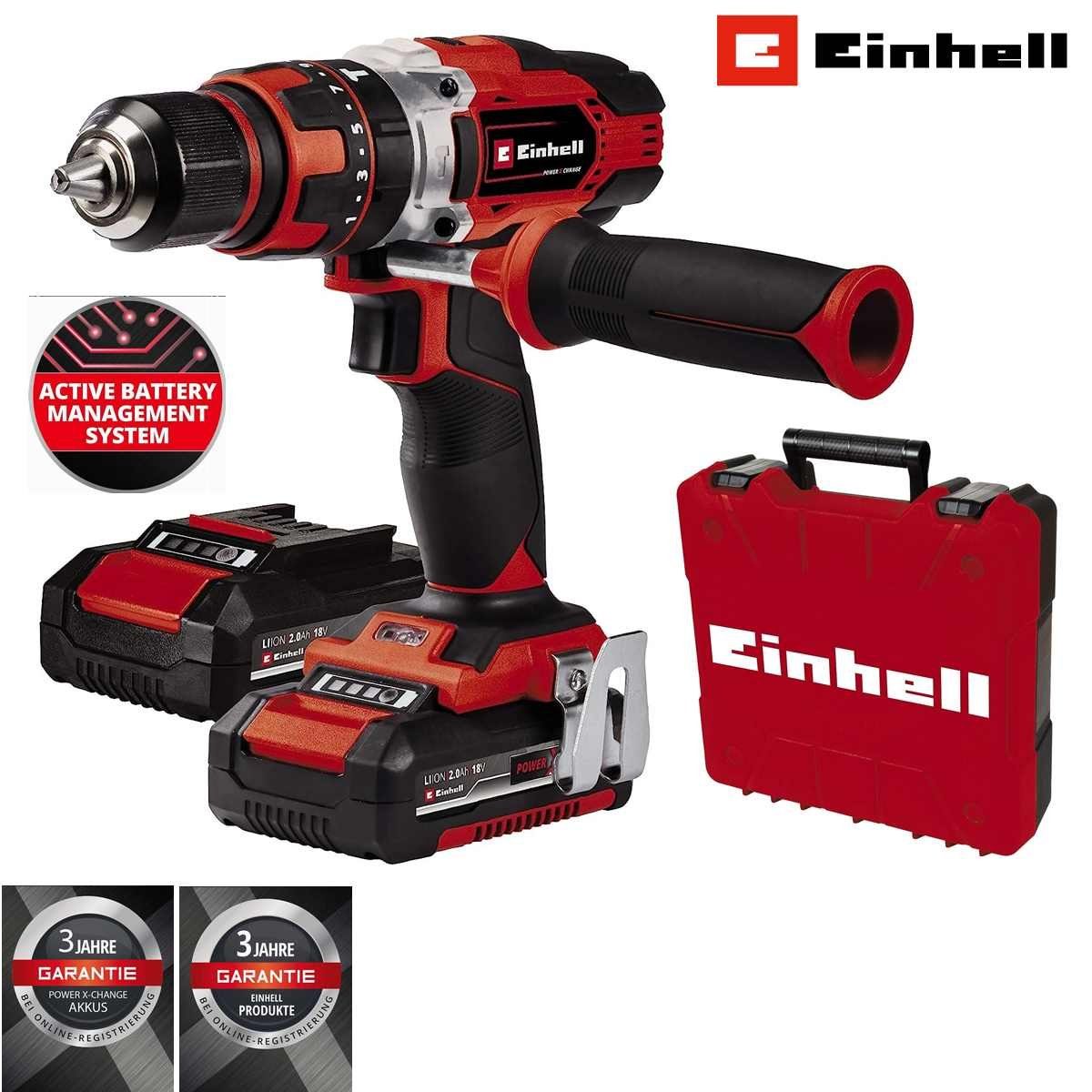 Einhell Akku-Schlagbohrschrauber Schlagbohrschrauber TE-CD 18/48 Li-i günstig online kaufen