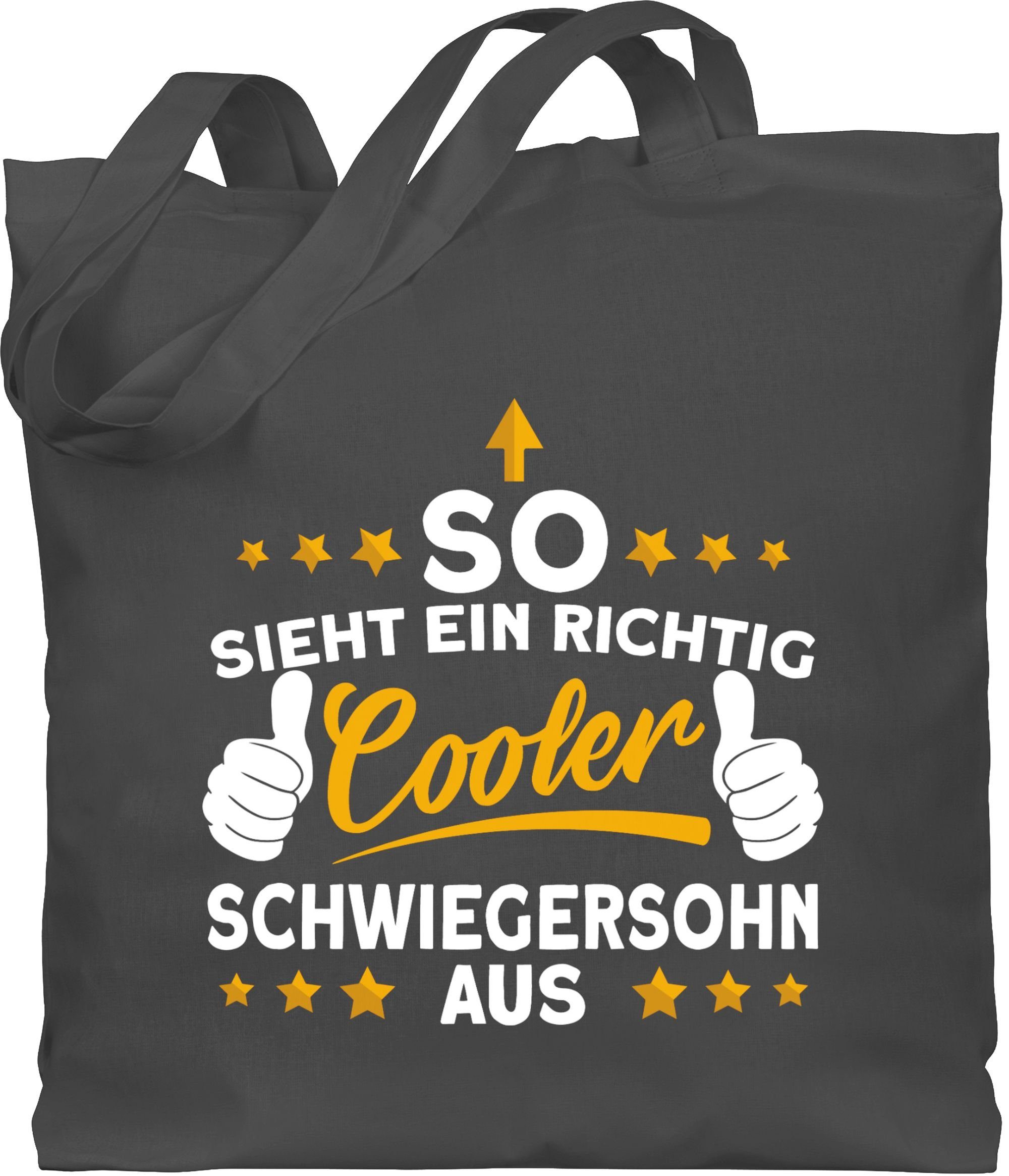 Shirtracer Umhängetasche »So sieht ein richtig cooler Schwiegersohn aus