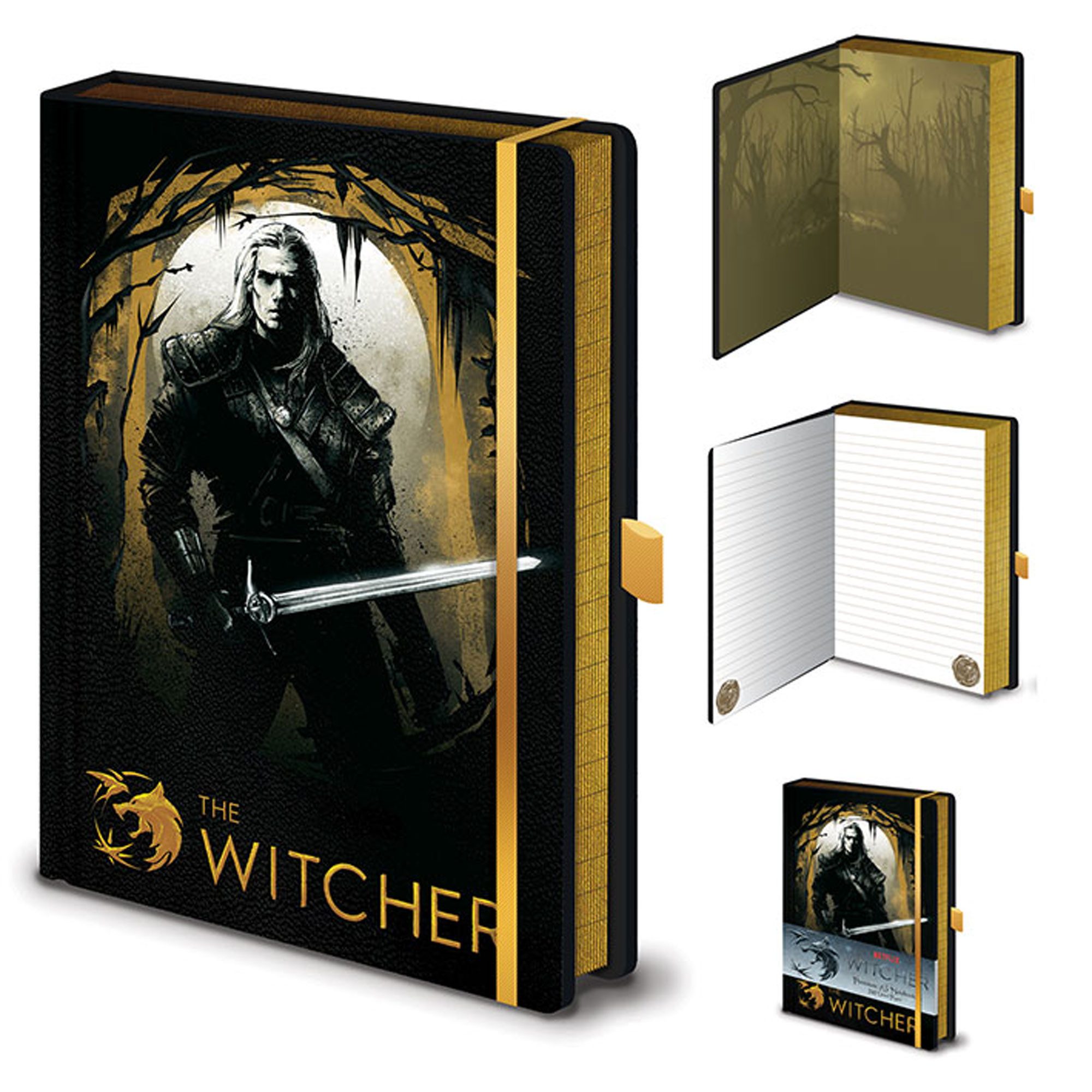 Notizbuch Witcher, The - Luxus-Notizbuch - Forest Hunt