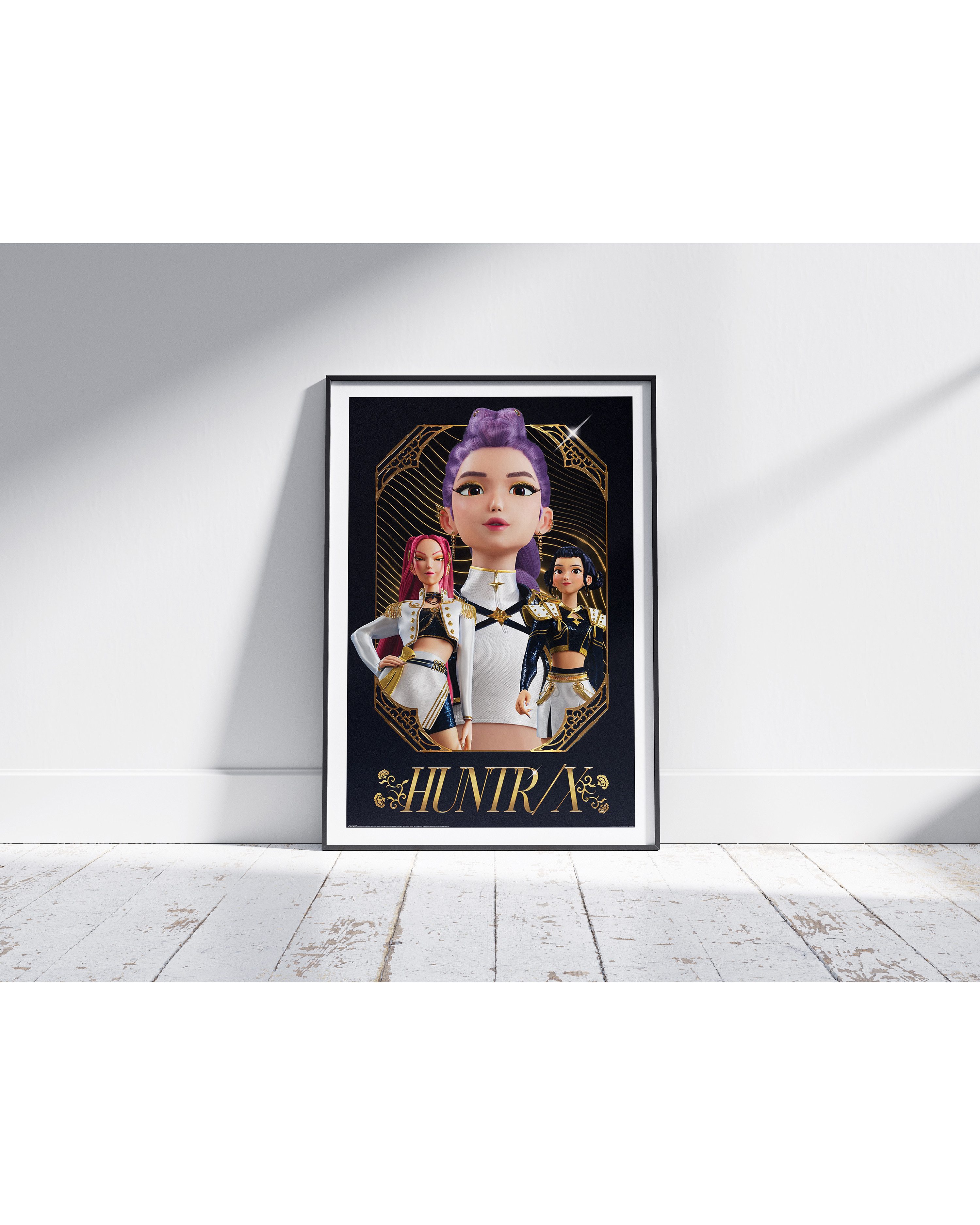 PYRAMID Poster KPop Demon Hunters Poster Huntr/x Golden 61 x 91,5 cm