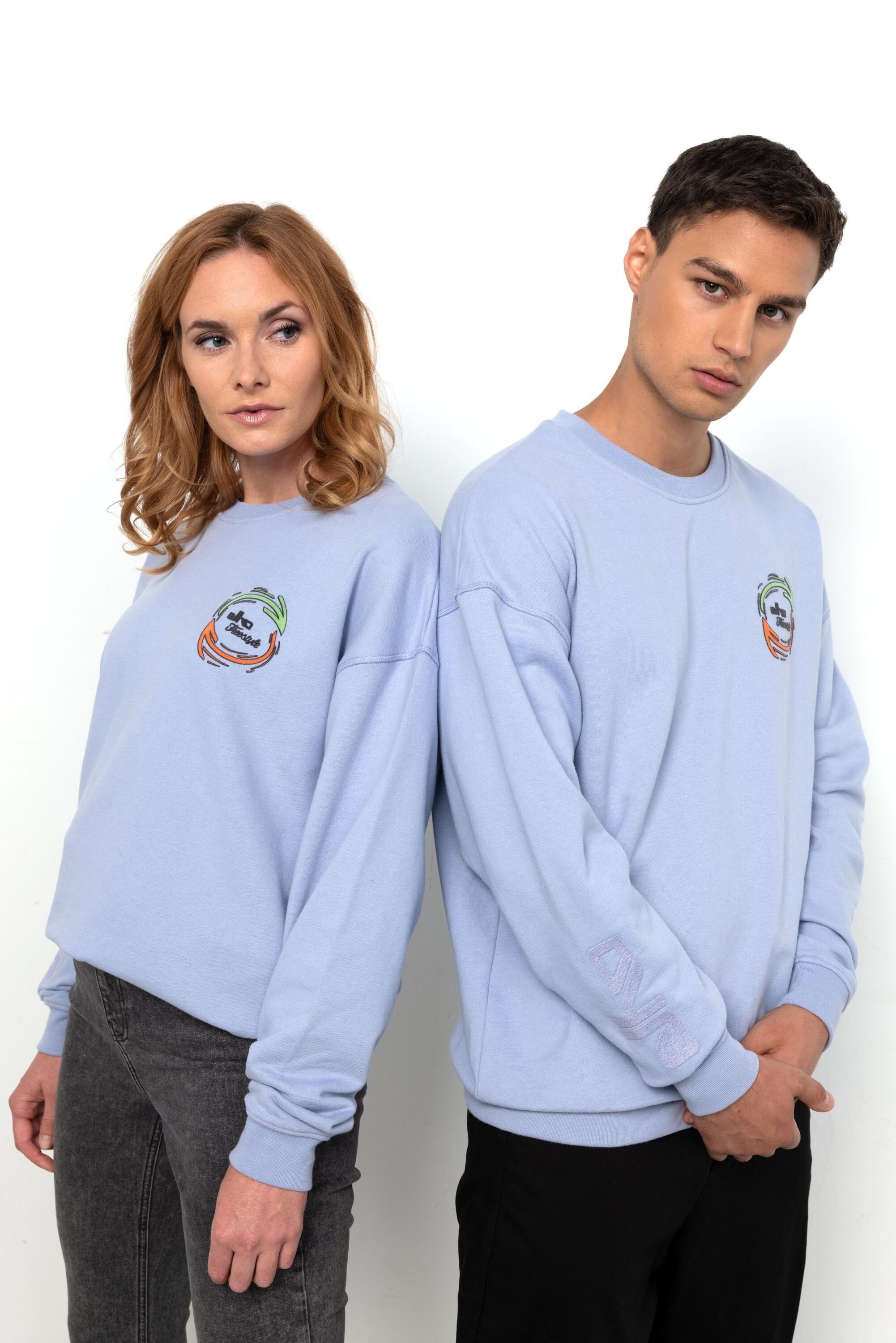 Elho Sweatshirt MAYRHOFEN (1-tlg) mit Logo-Stick am Ärmel