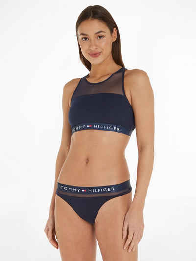 Tommy Hilfiger Underwear T-String mit leicht transparentem Mesheinsatz