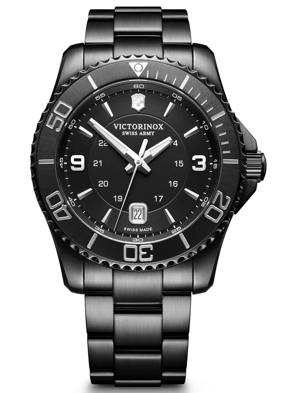 Victorinox Quarzuhr Victorinox 241798 Maverick Herrenuhr 43mm 10ATM Victorinox 241798 Maverick Herrenuhr 43mm 10ATM