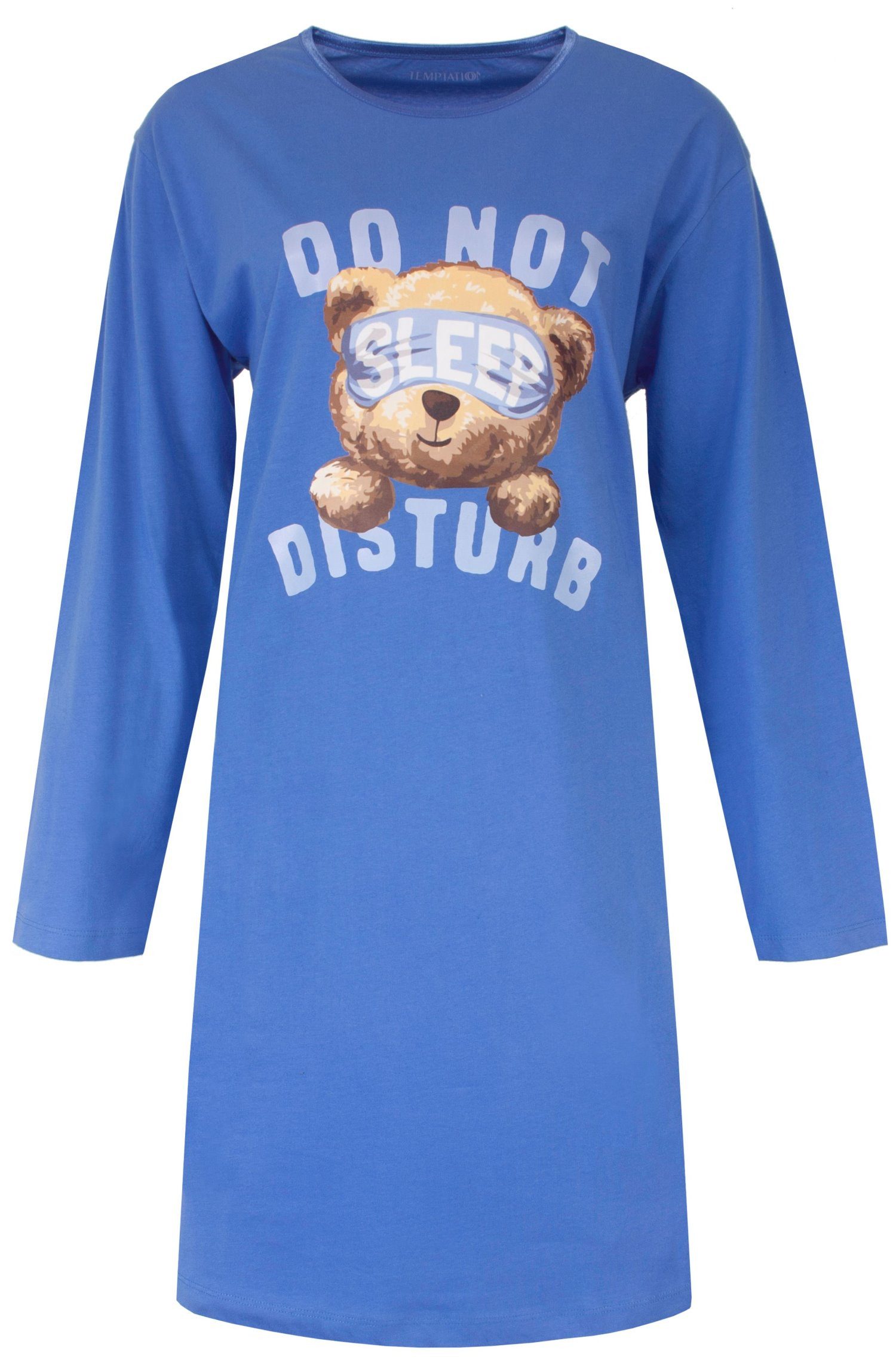 TEMPTATION Nachthemd Damen Schlafshirt mit langem günstig online kaufen