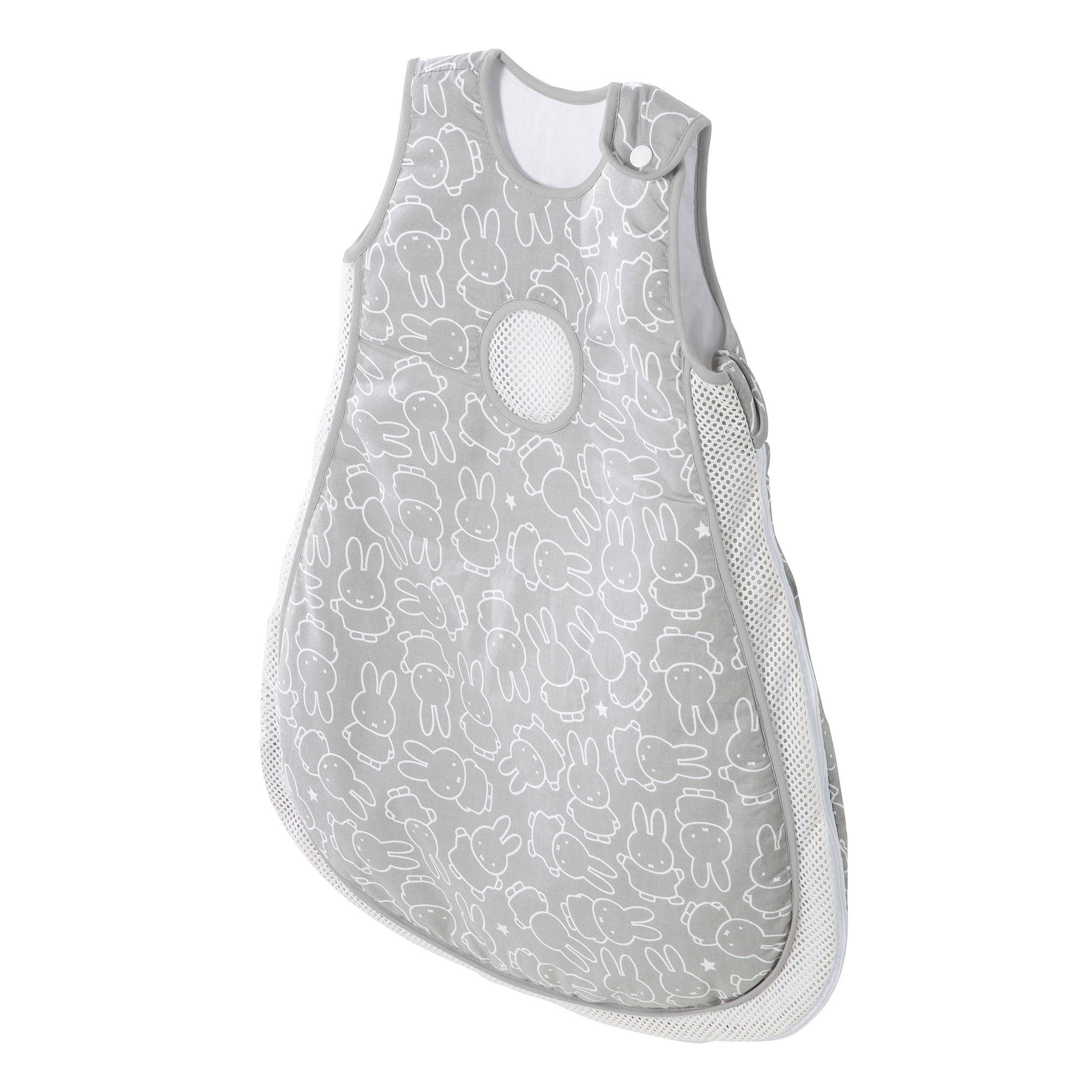 – asleep® Air, Babyschlafsack roba® Baumwolle Schlafsack, Easy miffy safe