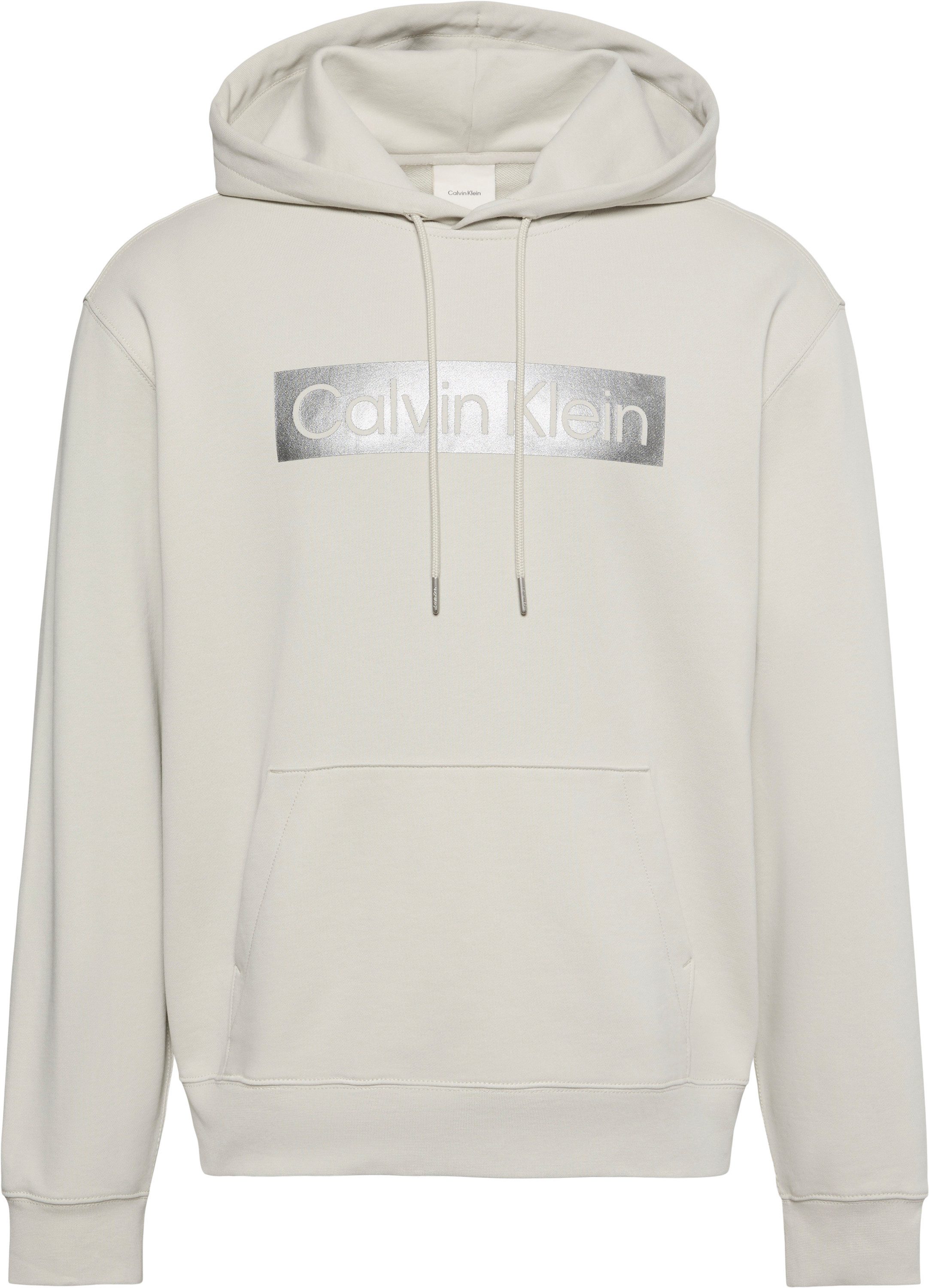 Calvin Klein Kapuze mit Kordelzug, Regular Fit, Logodruck