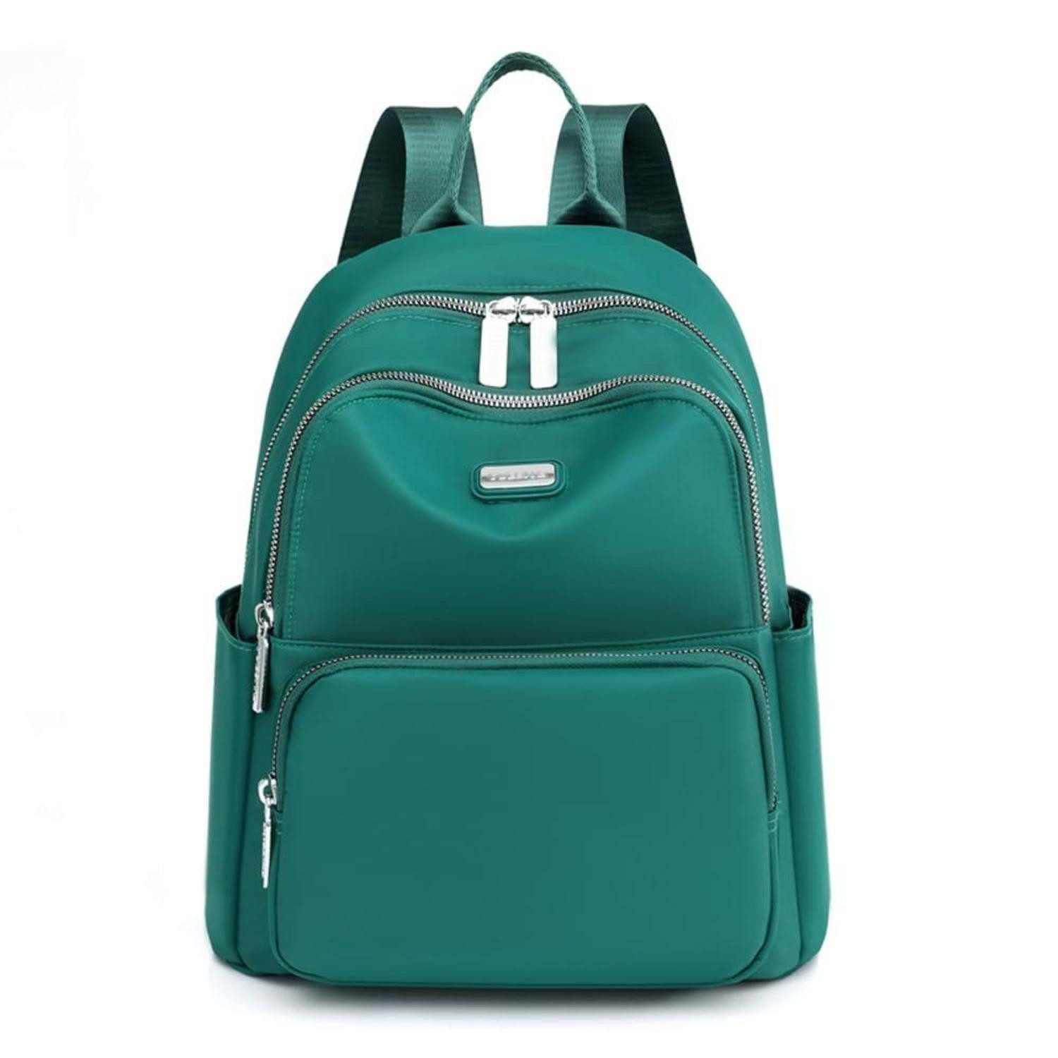 LuxusKollektion Cityrucksack Damen Rucksack Klein Dunkelgrün