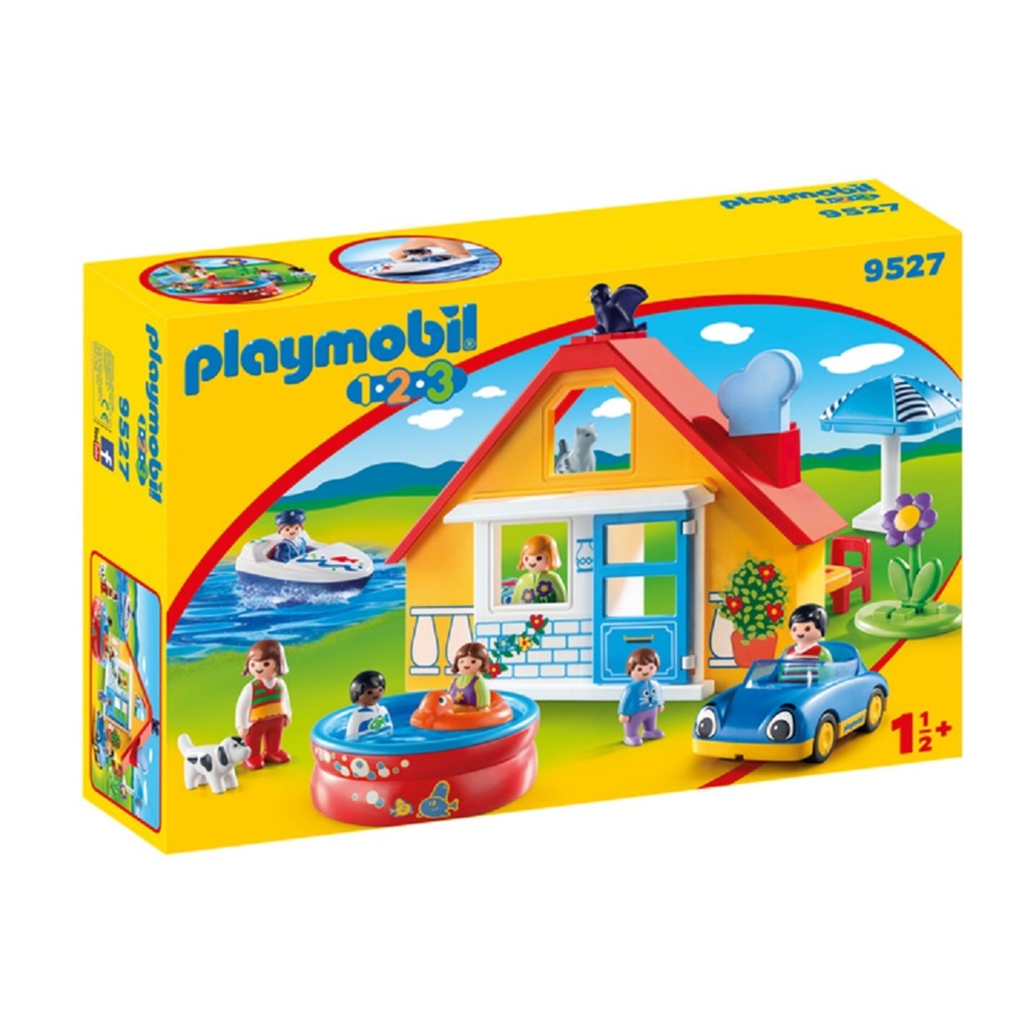 Playmobil® 9527 Ferienhaus 1.2.3 Konstruktions-Spielset günstig online kaufen