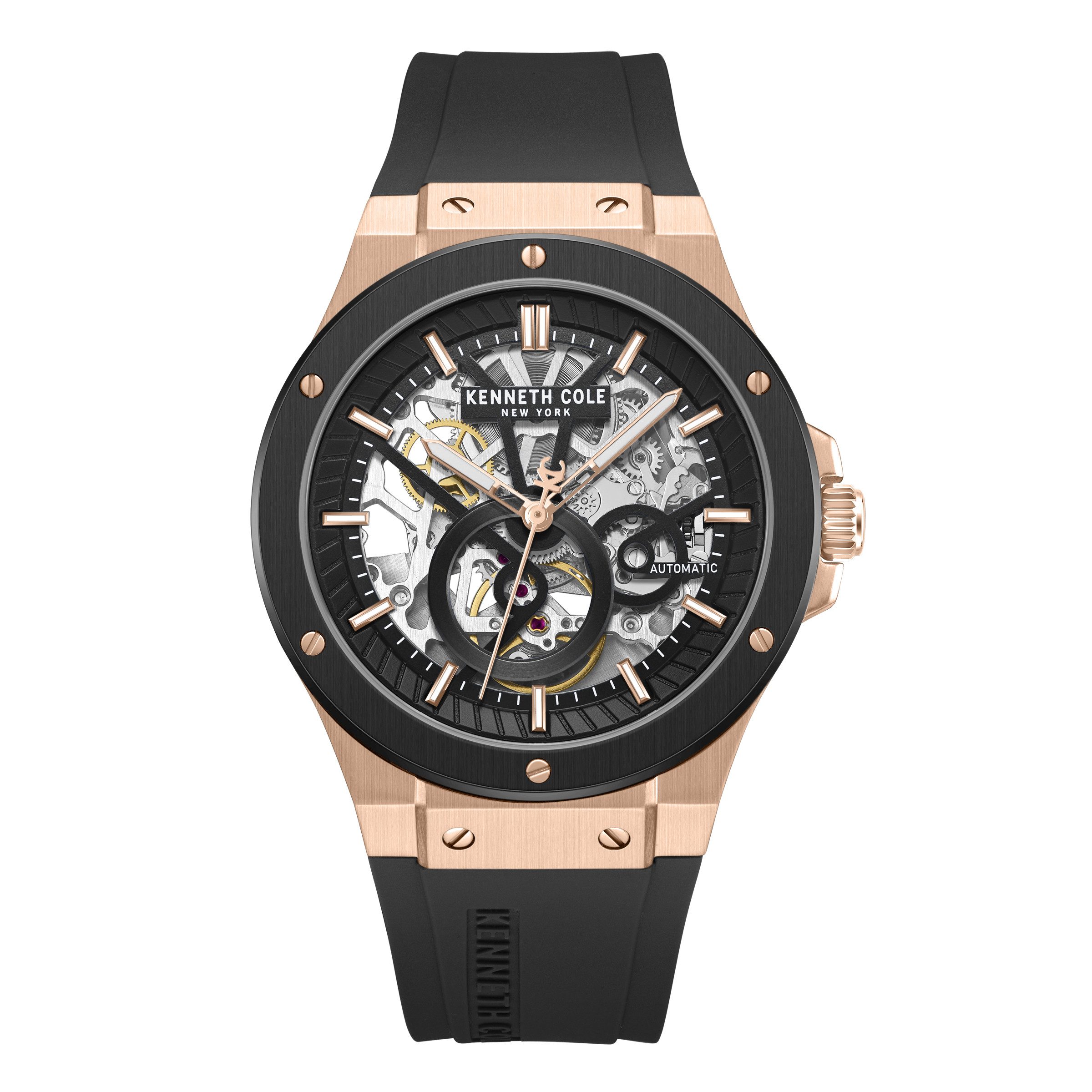 Kenneth Cole Automatikuhr Automatikuhr Herrenuhr 43 mm Automatik Herren