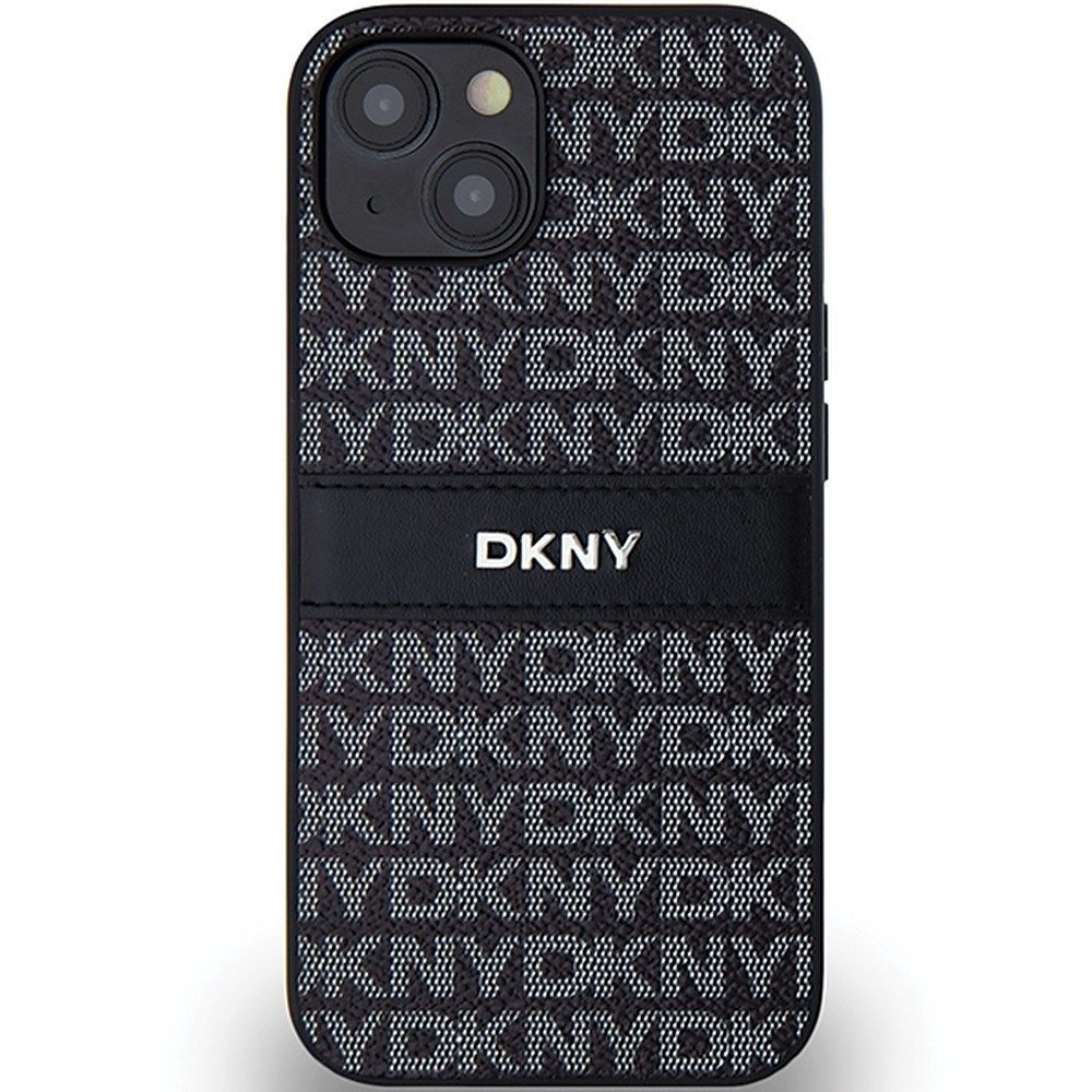 DKNY Handyhülle Schutzhülle Monogramm, DKNY Monogramm, Metall-Logo, Kameraschutz