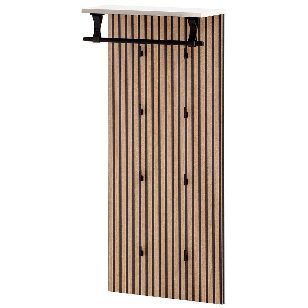 Lomadox Garderobenpaneel LANSING-80, in Akustikpaneel-Optik günstig online kaufen