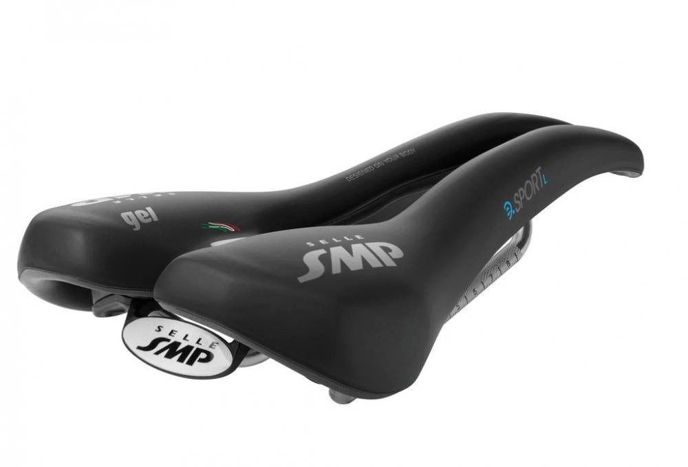 Selle SMP Fahrradsattel Selle SMP Sattel E-Sport Large Gel schwarz Unisex
