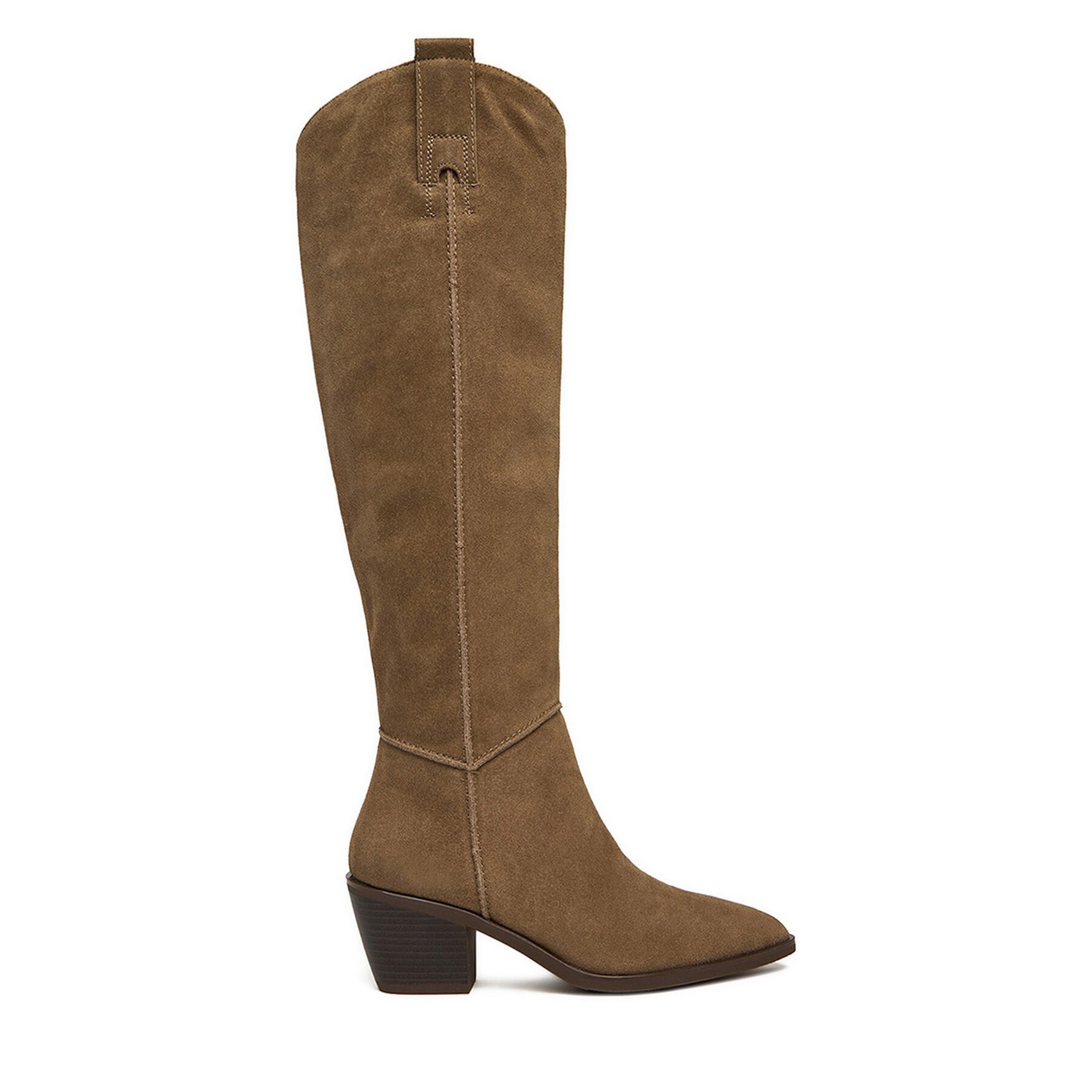 Badura Badura Damen Stiefel C-ANIYA-DX01381 Beige Stiefel