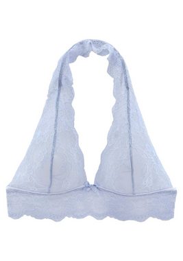 LASCANA Neckholder-BH ohne Bügel aus zarter Spitze, sexy Dessous