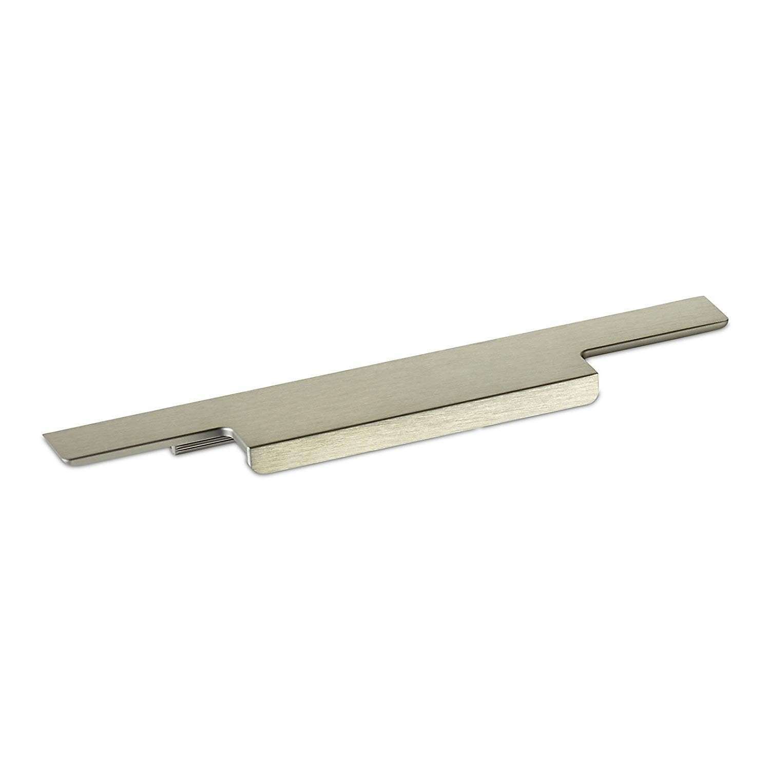 Möbelgriff SLIM Into edelstahlfarben eloxiert gebürstet 160 - 420 mm