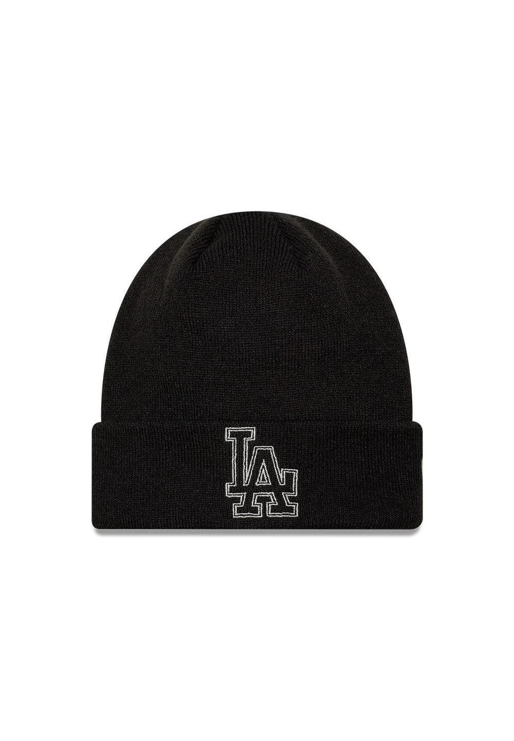 New Era Beanie Los Angeles Dodgers Metallic Outline Beanie New Era Schwarz (1-St)