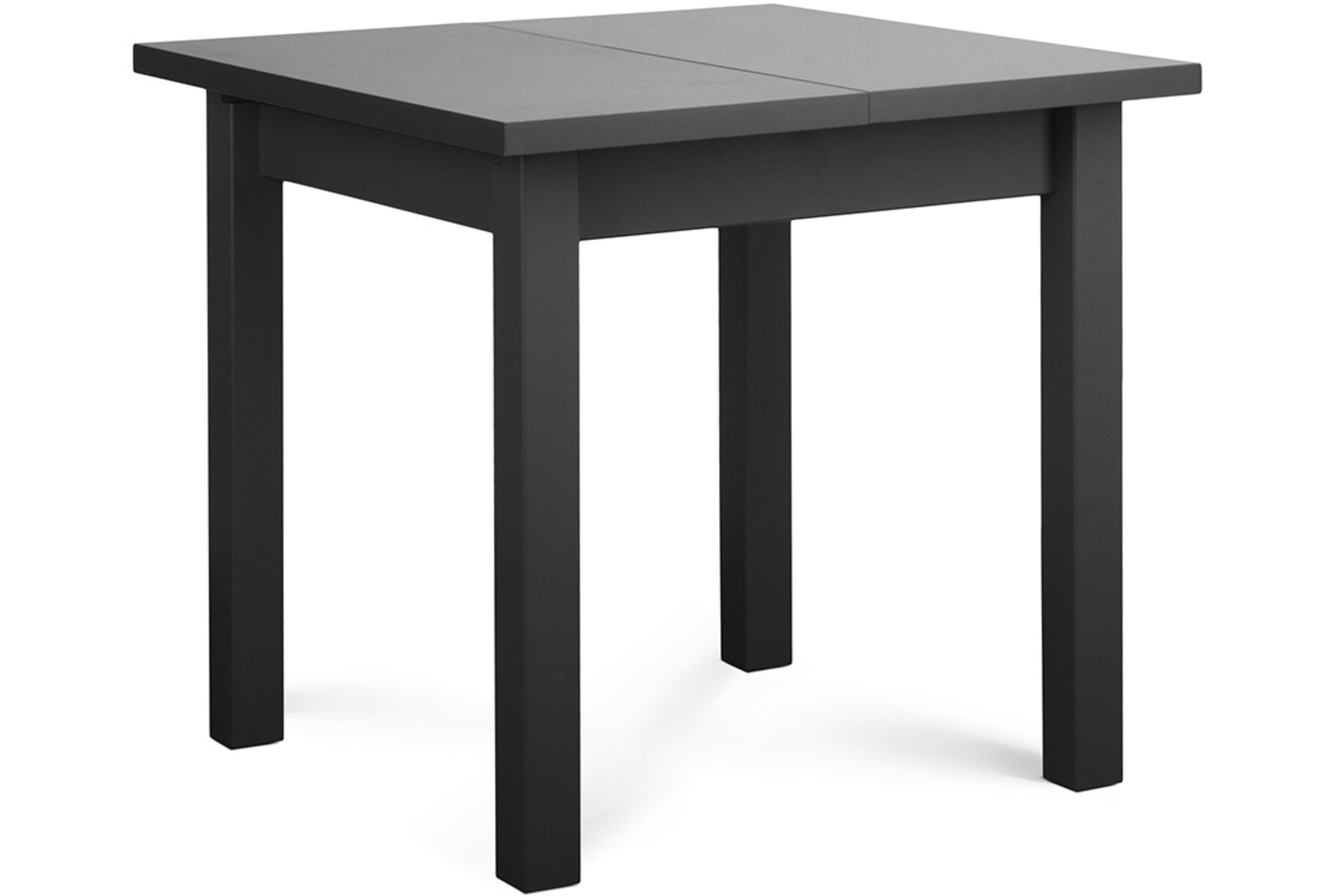 bis Esstisch 110cm, grau Esszimmertisch 80x80cm, grau ausziehbar | Küchentisch grau quadratisch Konsimo | SALUTO