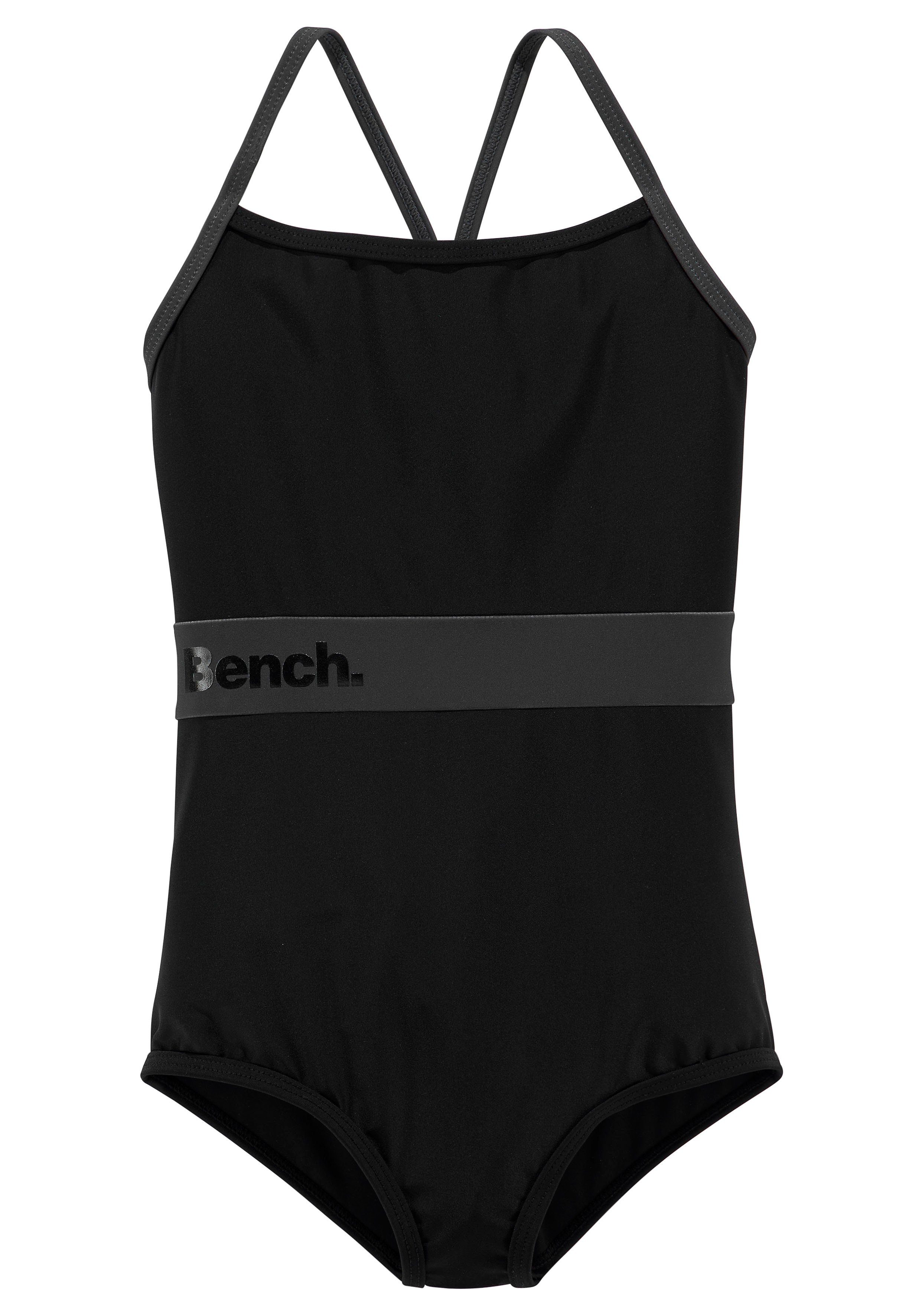 Bench. Badeanzug Racerback, mit recyceltem Polyamid