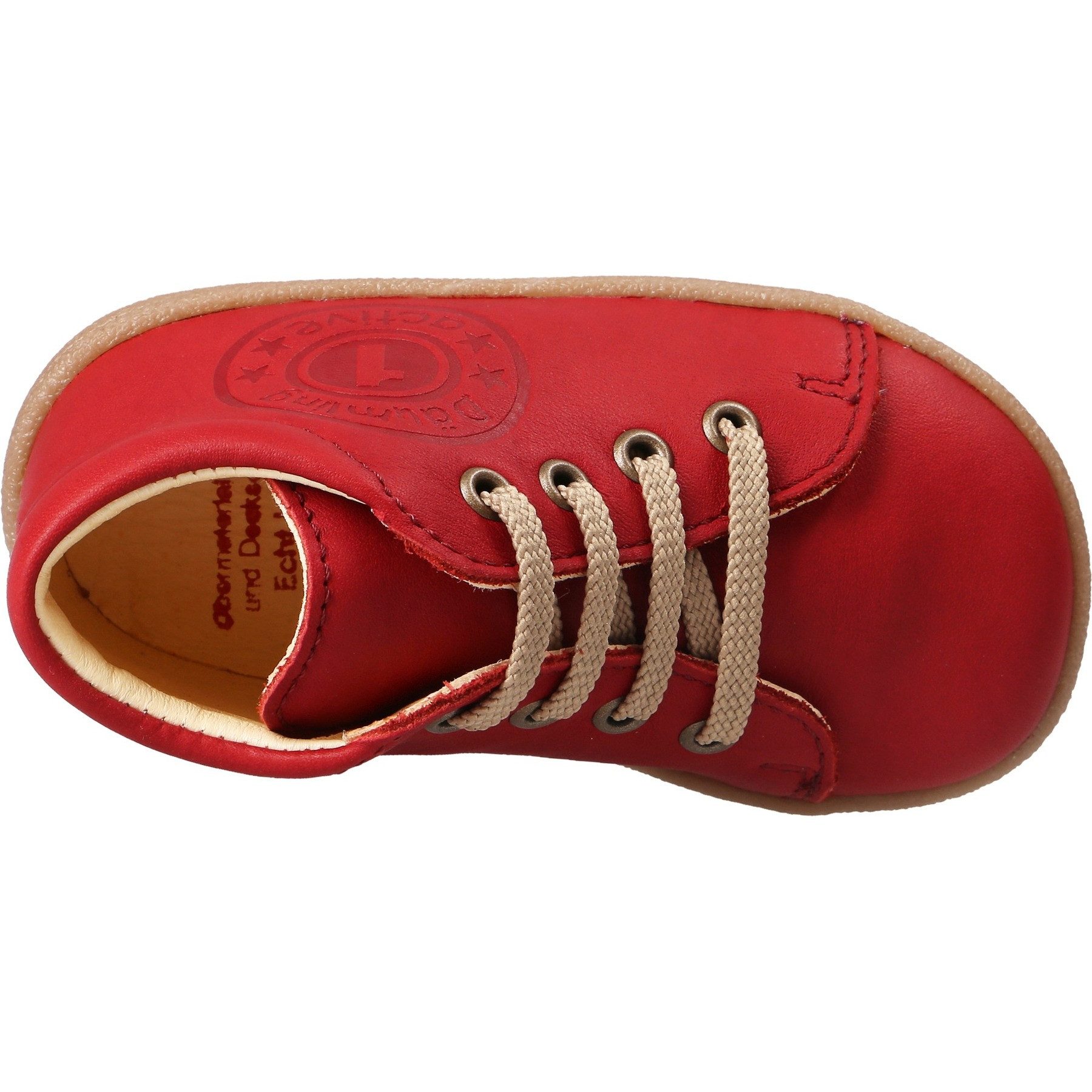 Däumling Däumling Kinder Lauflern Polly Lauflernschuhe Lede Schnürstiefel