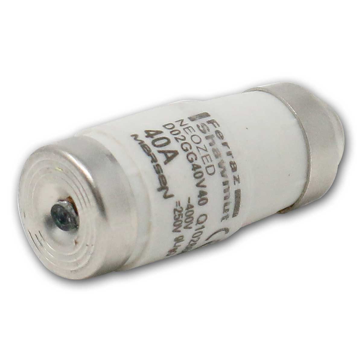 MERSEN Sicherungshalter Neozed-Sicherungseinsatz 10er Pack, 40A schwa, D02