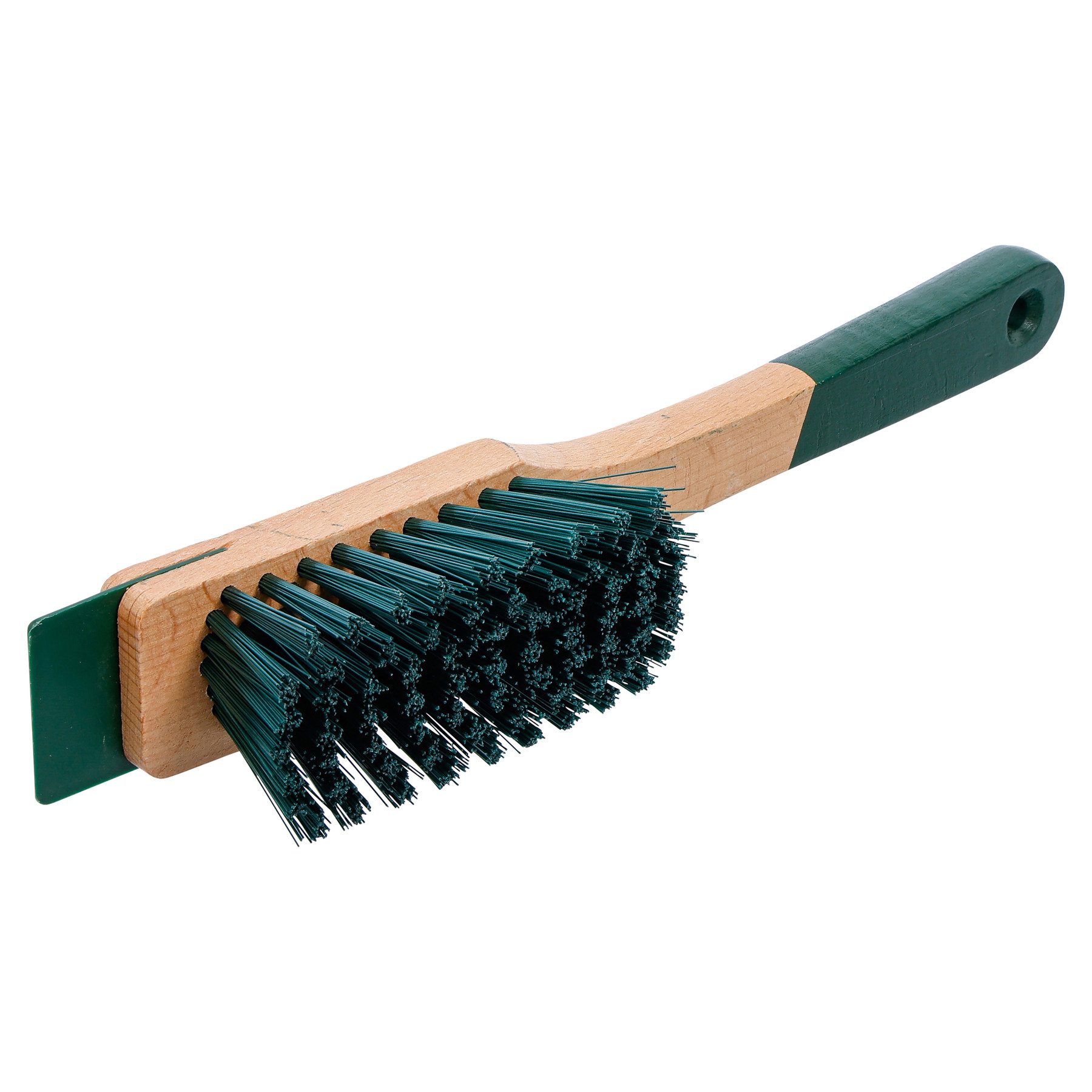 BGS technic Reinigungsbürste BGS TECHNIC Rasenmäher-Bürste mit Schaber