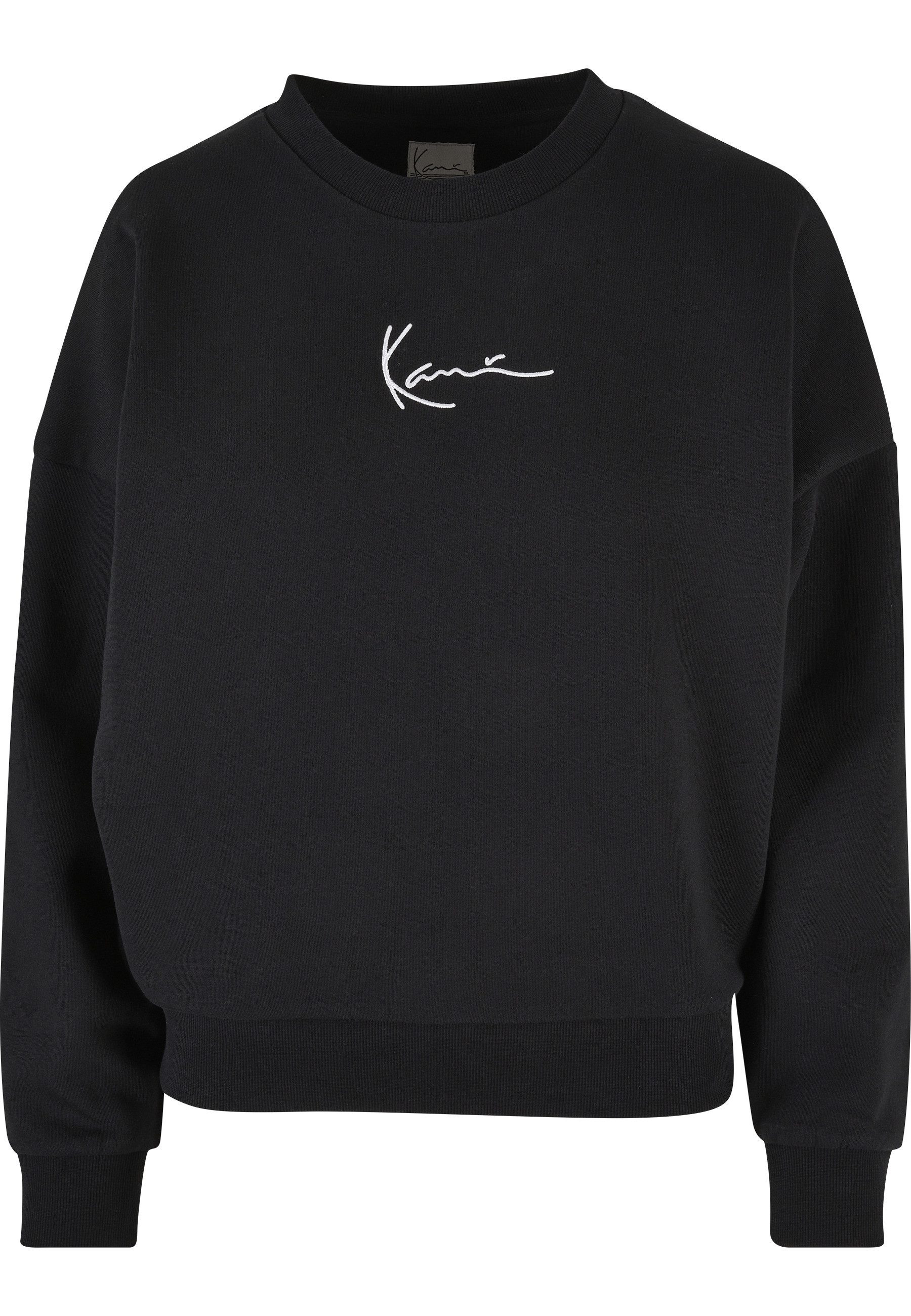 Sweater Karl Kani Damen ESSKKW-C01BLK Small Signature Crew