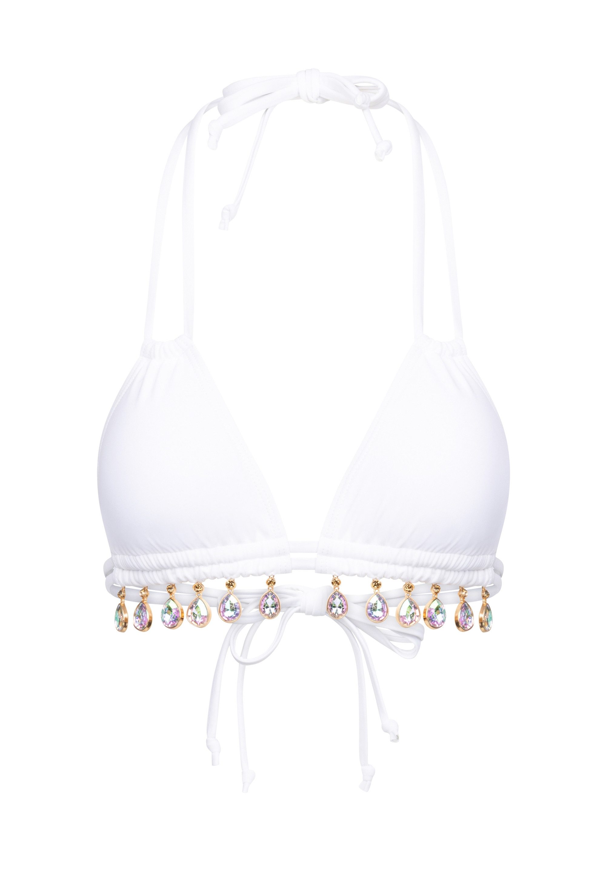Moda Minx Triangel-Bikini-Top Selene Droplet Double Strap Triangle Top (1-St), mit edlen Schmuckelementen – Bild 2 von 5