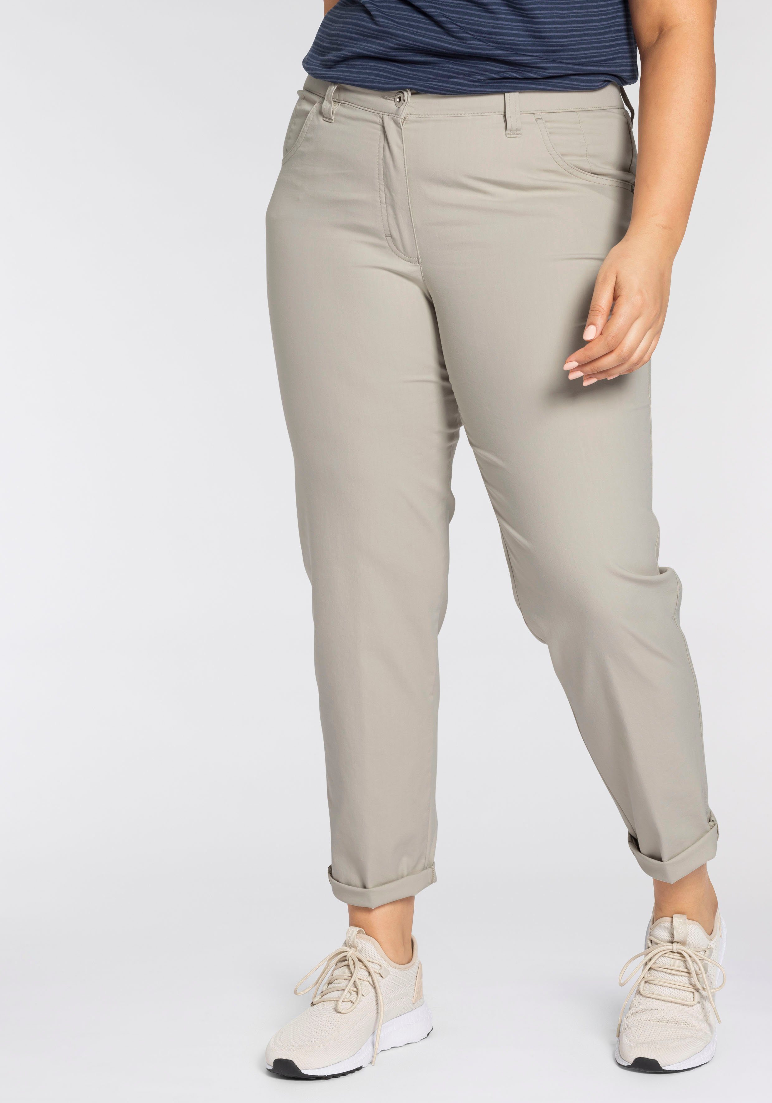 Chino Betty mit Komfortbund Chinohose beige KjBRAND