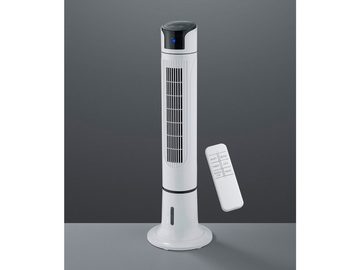 Reality Leuchten Standventilator, Verdunstungskühler mit Wasser-Kühlung leiser 35dB Turmventilator