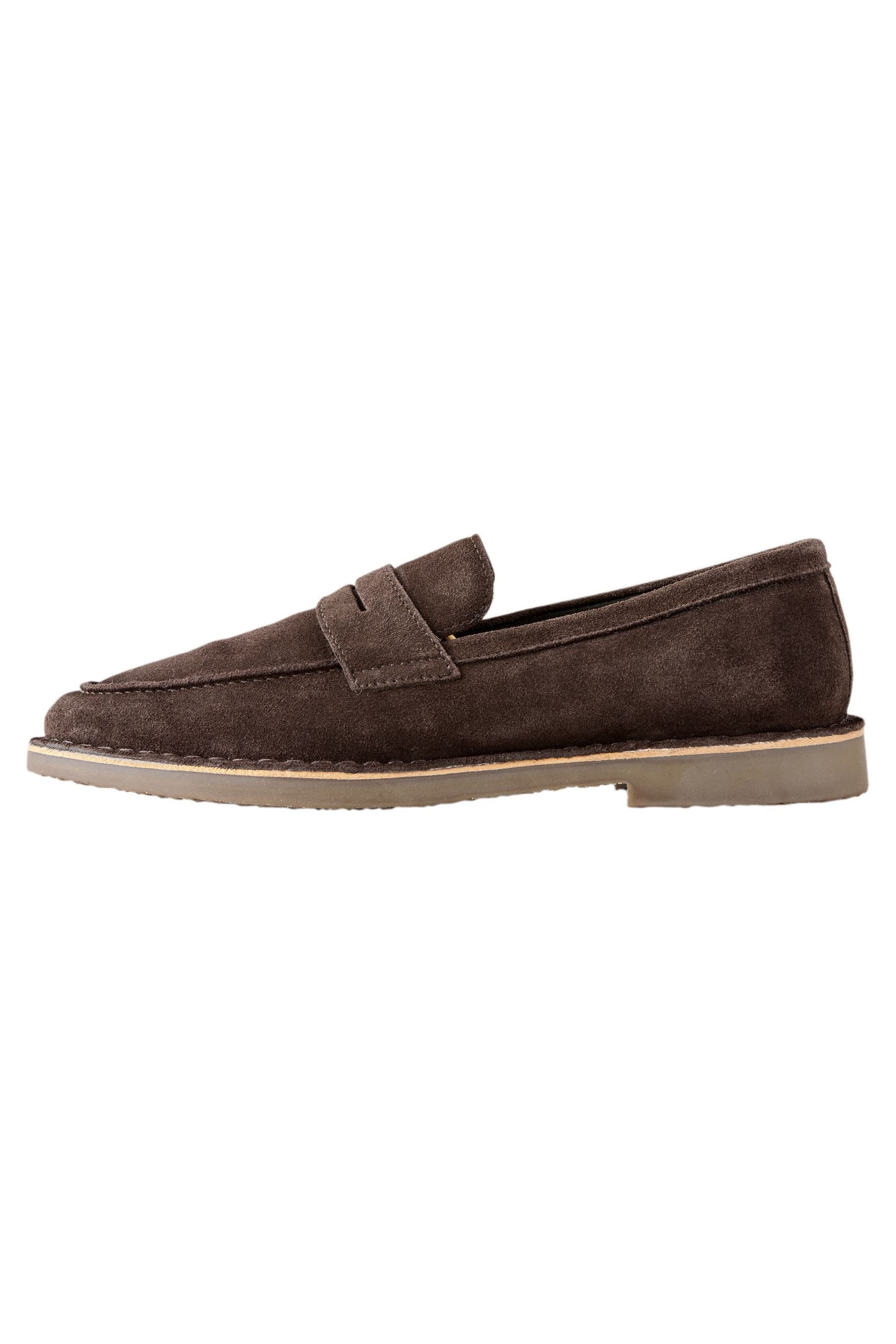 Next Legere Loafer aus Veloursleder Loafer