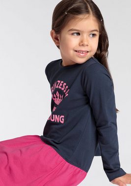 KIDSWORLD Jerseykleid PRINZESSIN IN AUSBILDUNG, Sprüchedruck für kleine Mädchen