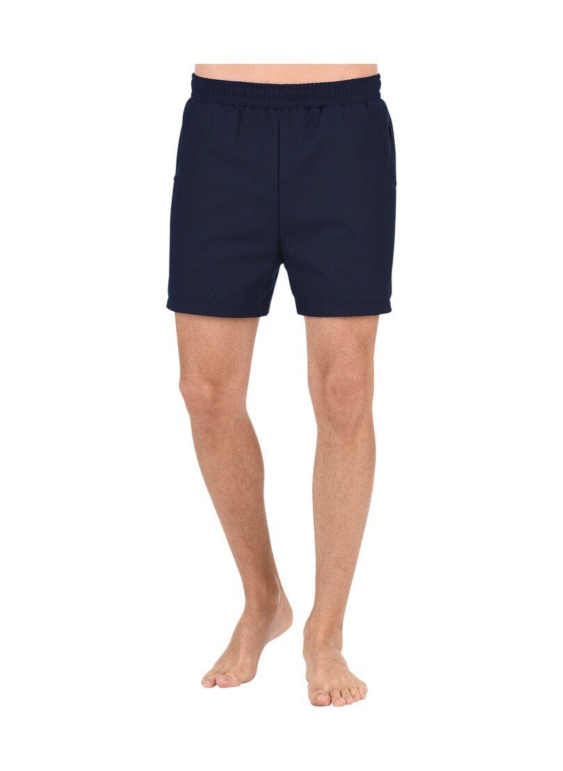 Baumwolle 100% navy Jerseyhose aus TRIGEMA Trigema Shorts