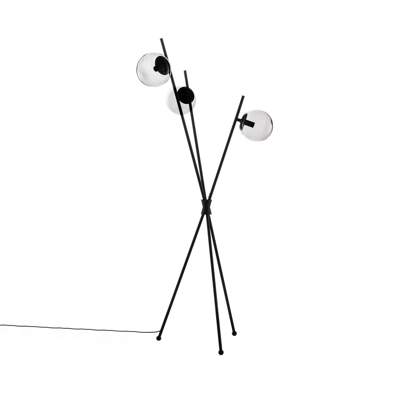 Lucande Stehlampe Sotiana, 3 x 40 W