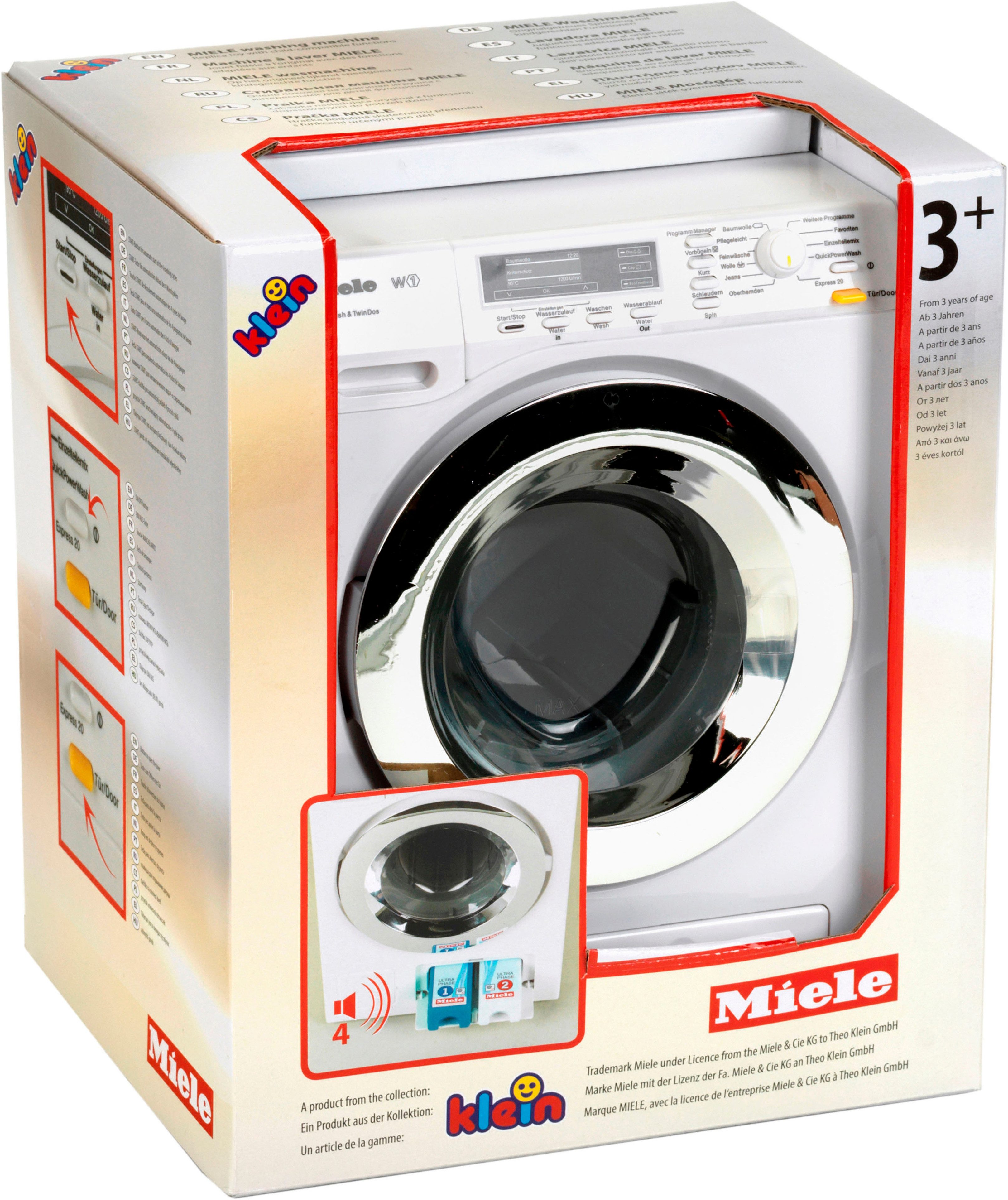 Klein Kinder-Waschmaschine Miele Waschmaschine, mit Wasser günstig online kaufen