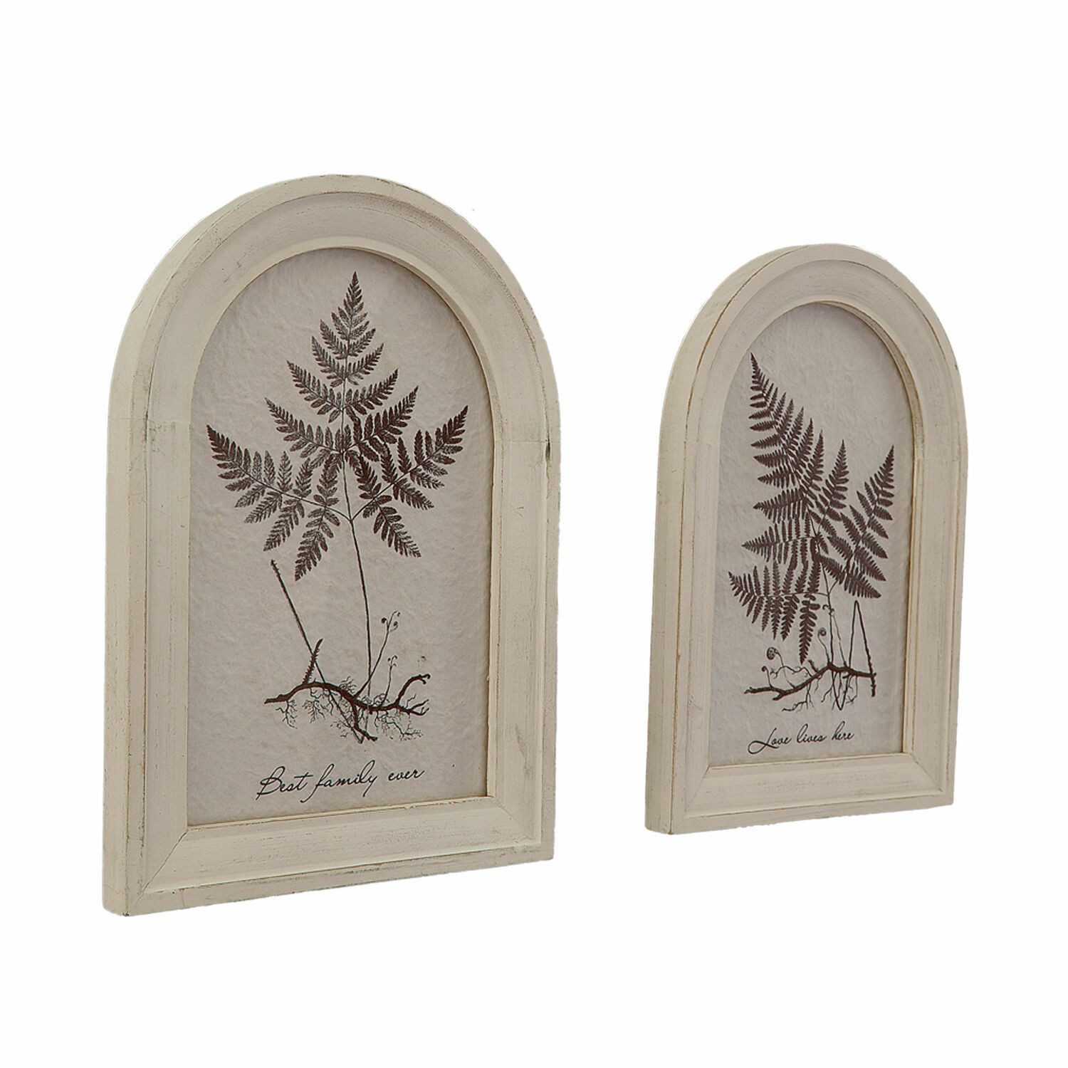 Mirabeau Wanddekoobjekt Bild 2er Set Movirex weiß/schwarz