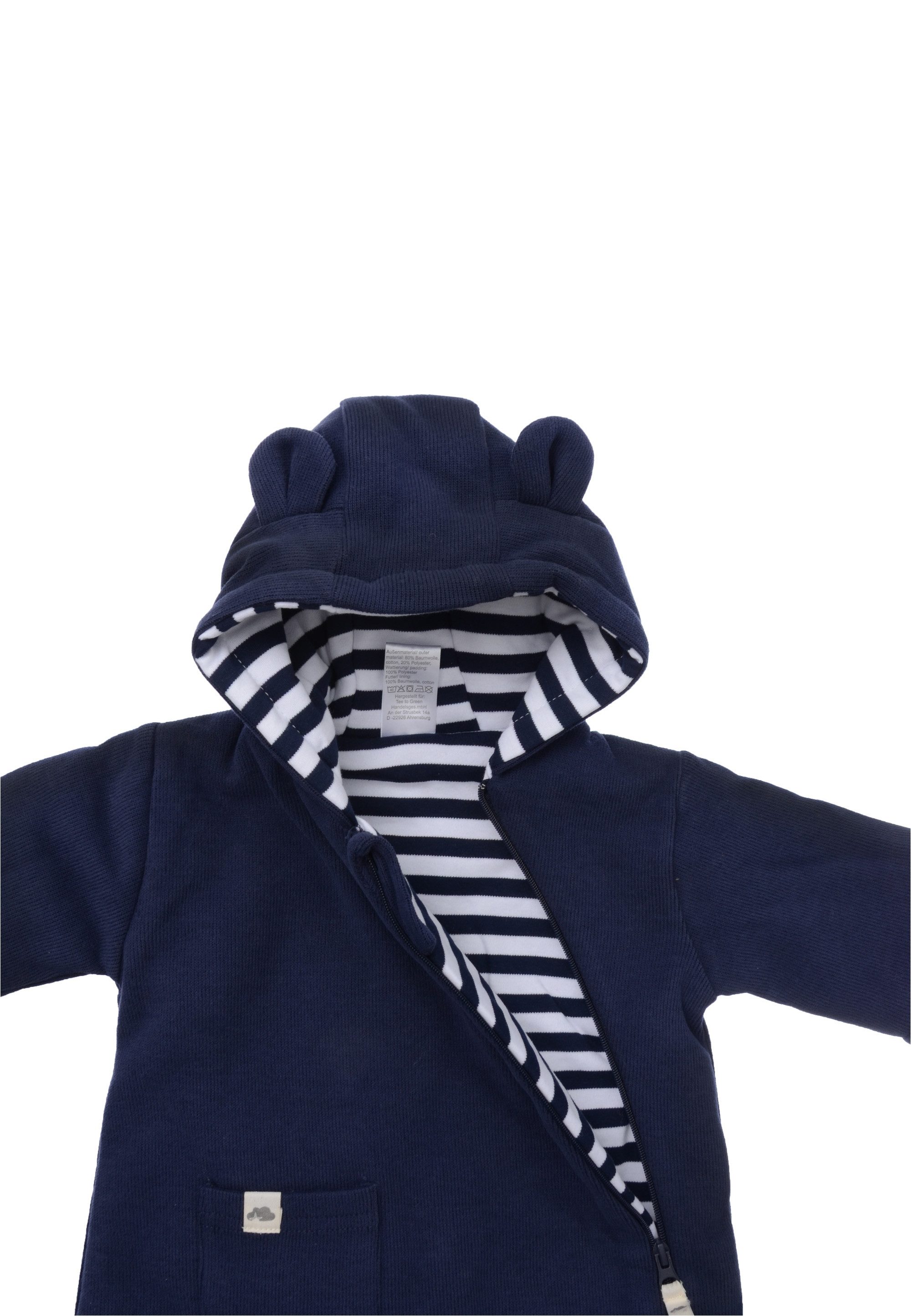 Liliput Overall marine mit niedlicher Kapuze – Bild 5 von 5