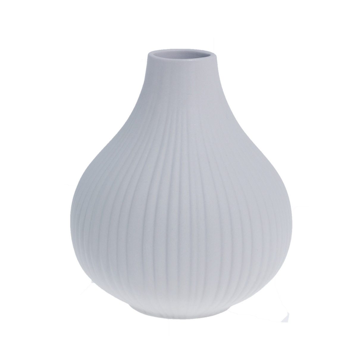 Storefactory Scandinavia Dekovase Vase EKENAS XL grau, Ø 21x25cm