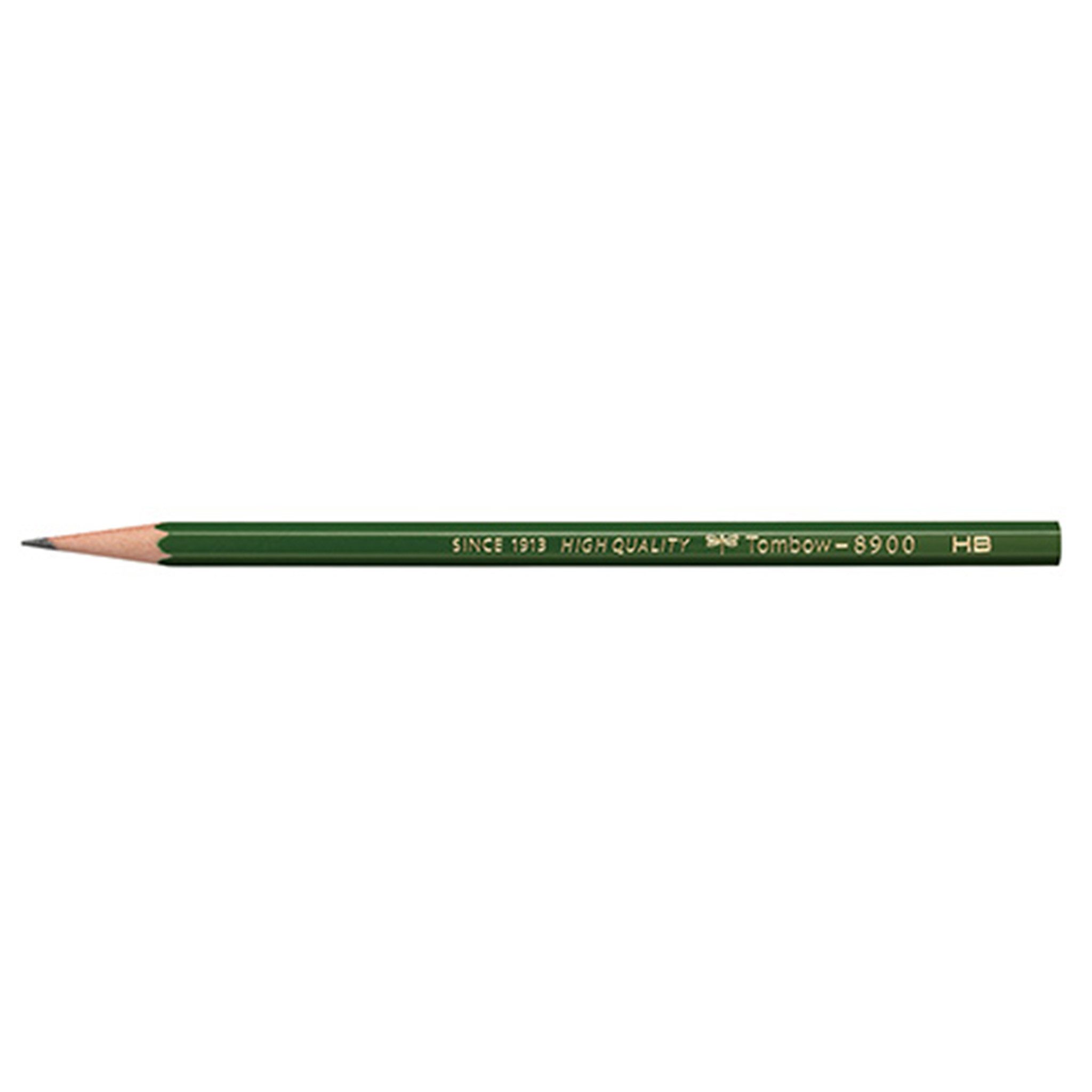 TOMBOW Bleistift 8900 Pencil, (12er Set), Künstler-Bleistifte, Sechskantform, HB