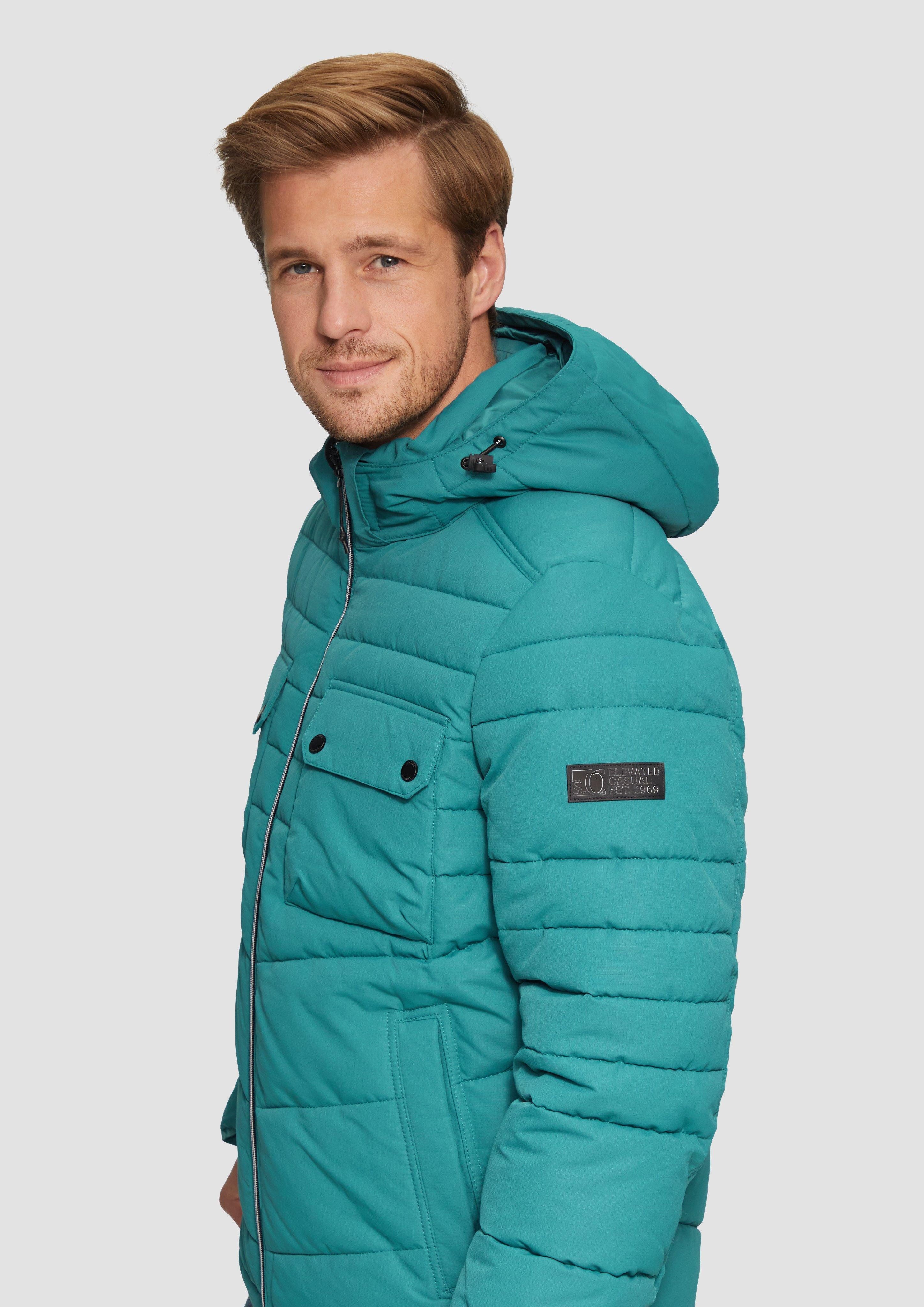 s.Oliver Allwetterjacke Gesteppte Jacke mit abnehmbarer günstig online kaufen