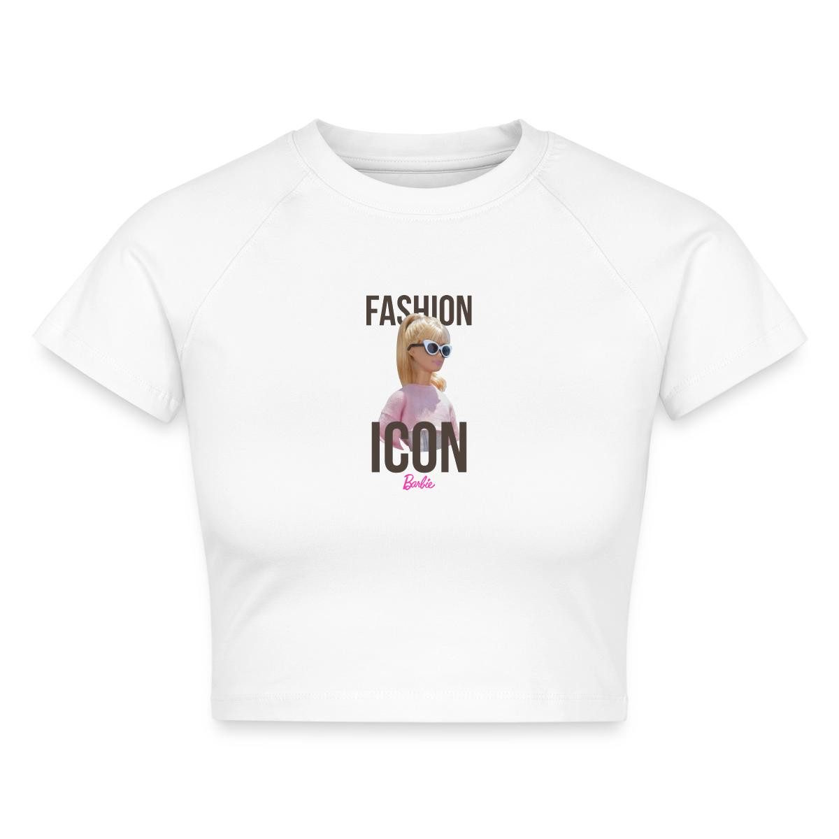 Spreadshirt T-Shirt Barbie Fashion Icon Crop Top (1-tlg)