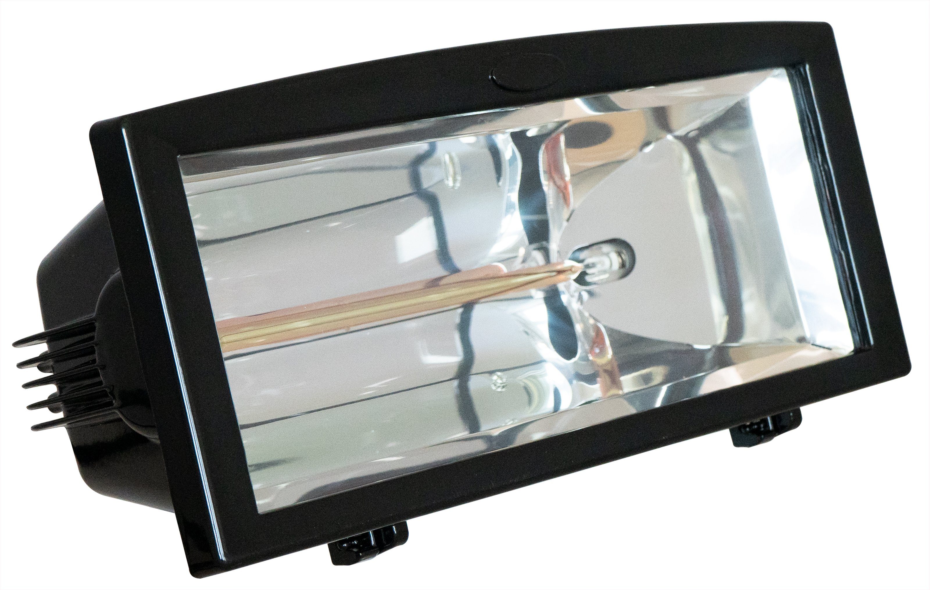 BRUBAKER Heizstrahler Infrarot Wärmestrahler IP54 Schwarz, 1300 W, elektrischer Terrassenstrahler mit Goldröhre - Infrarotstrahler – Bild 4 von 5