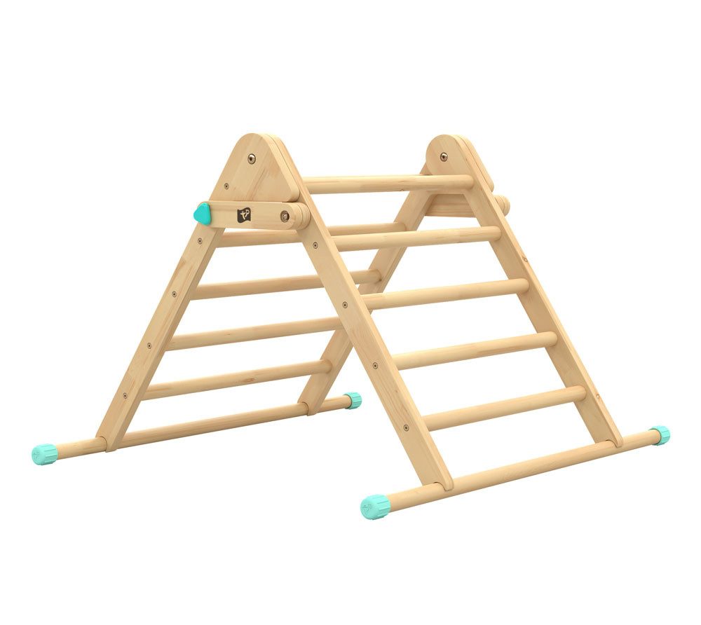 TP Toys Spielturm Holz Kletterdreieck, Geeignet ab 12 M., Max. Benutzergewicht 40 KG, LxBxH 91x78x58cm