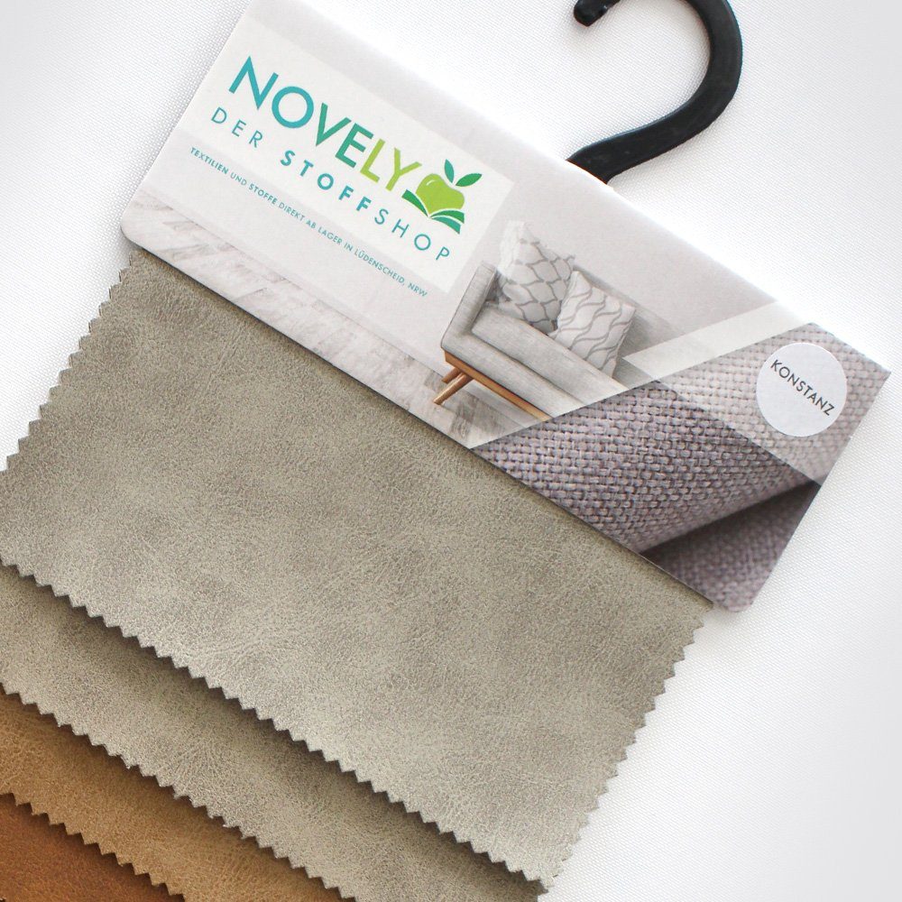 Thumbnail - novely® Stoff Musterfächer Musterlasche Möbelstoff Bezugsstoffe Kunstleder Oxfordsto